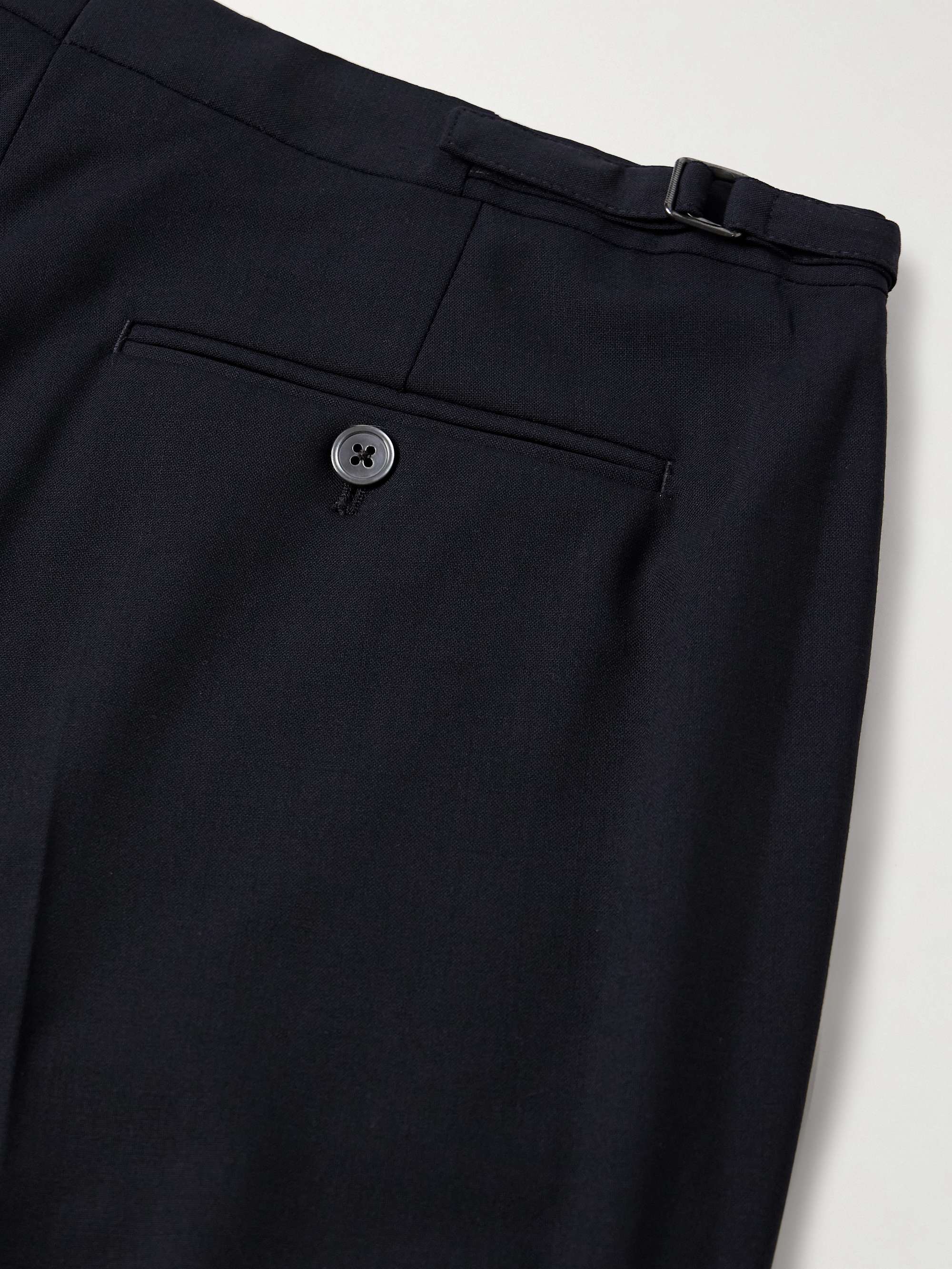 Slim-Fit Wool-Blend Suit Trousers view