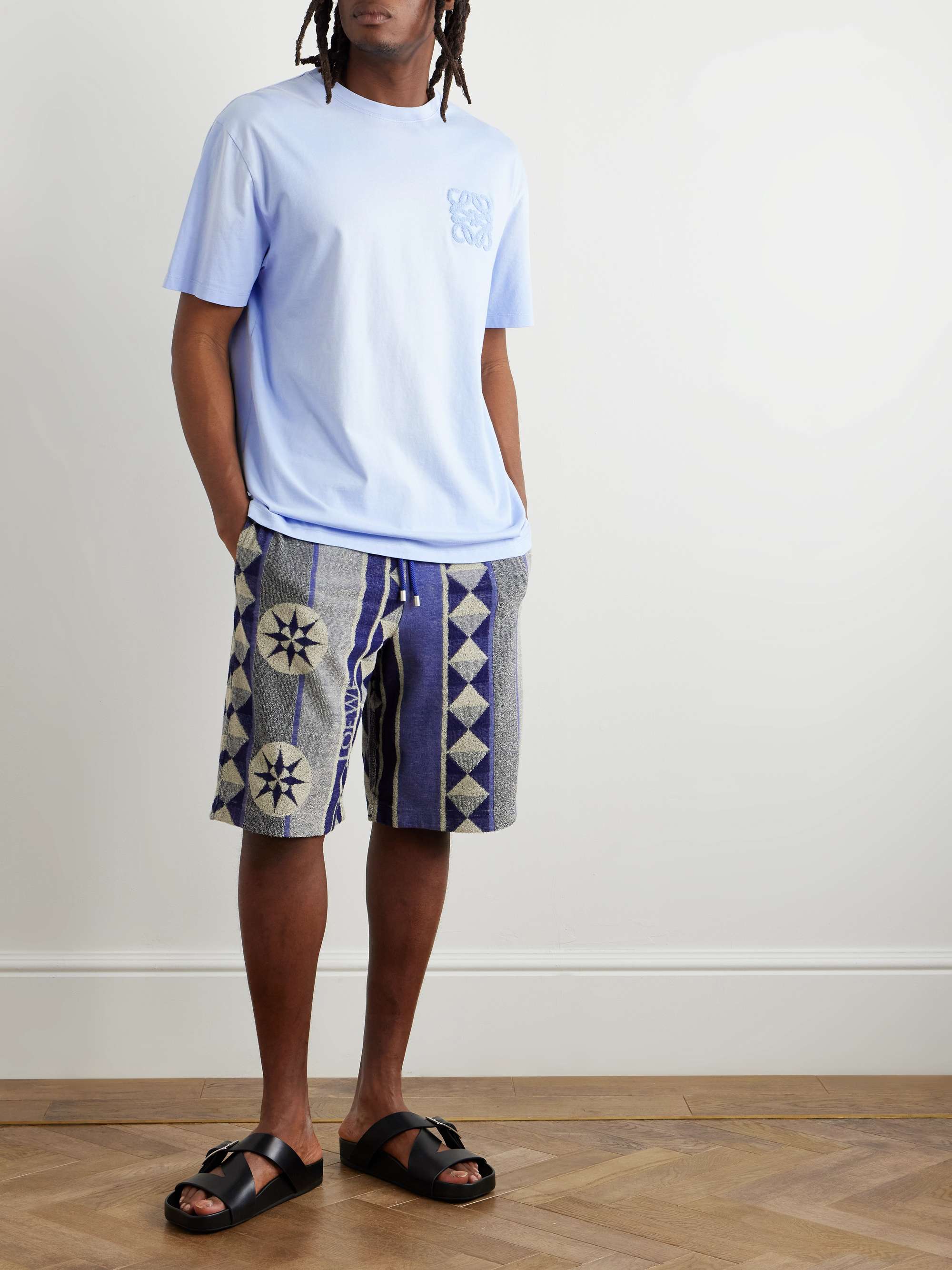 + Paula's Ibiza Logo-Appliquéd Cotton-Jersey T-Shirt view