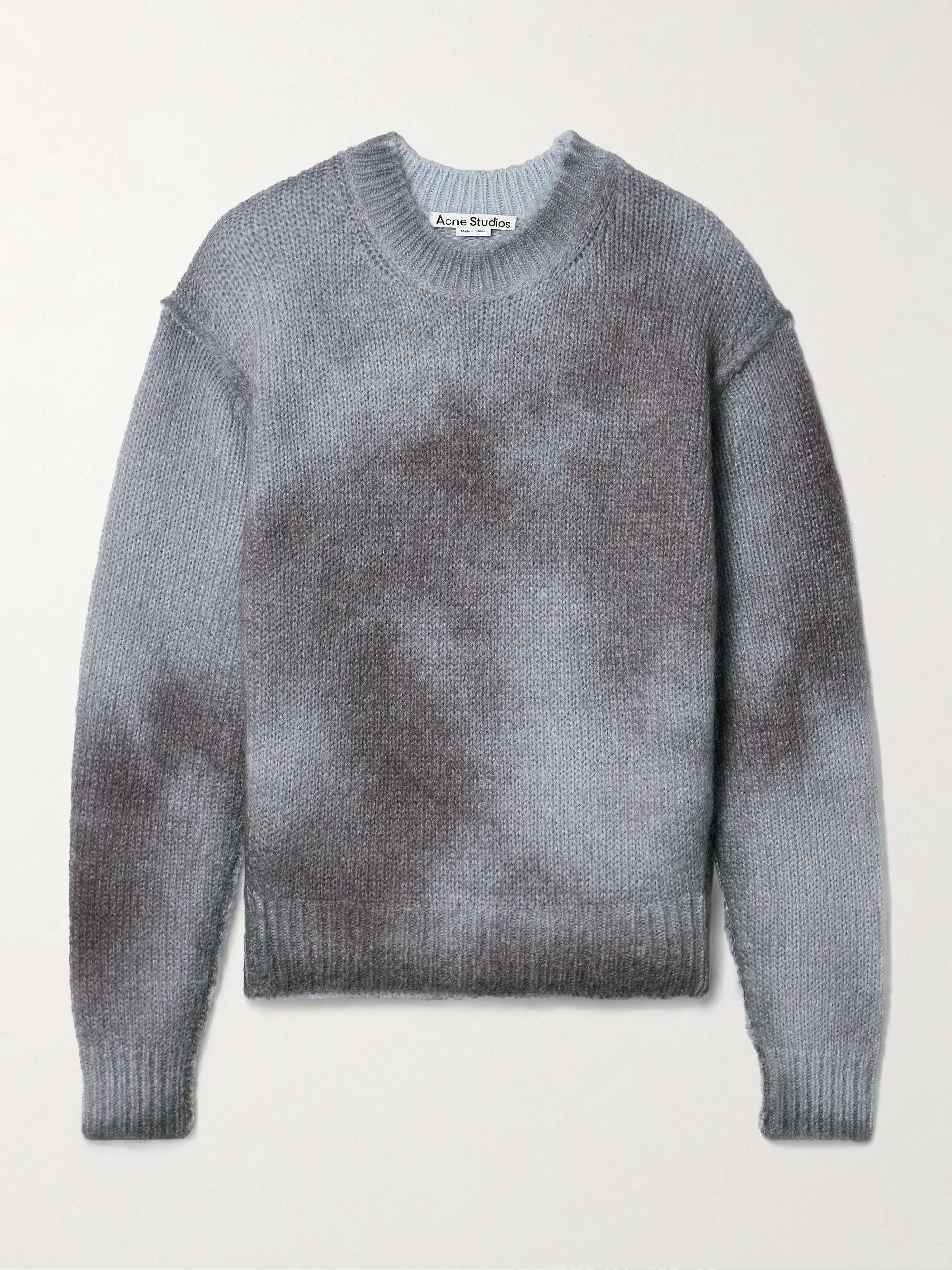 Printed knitted sweater hero visual