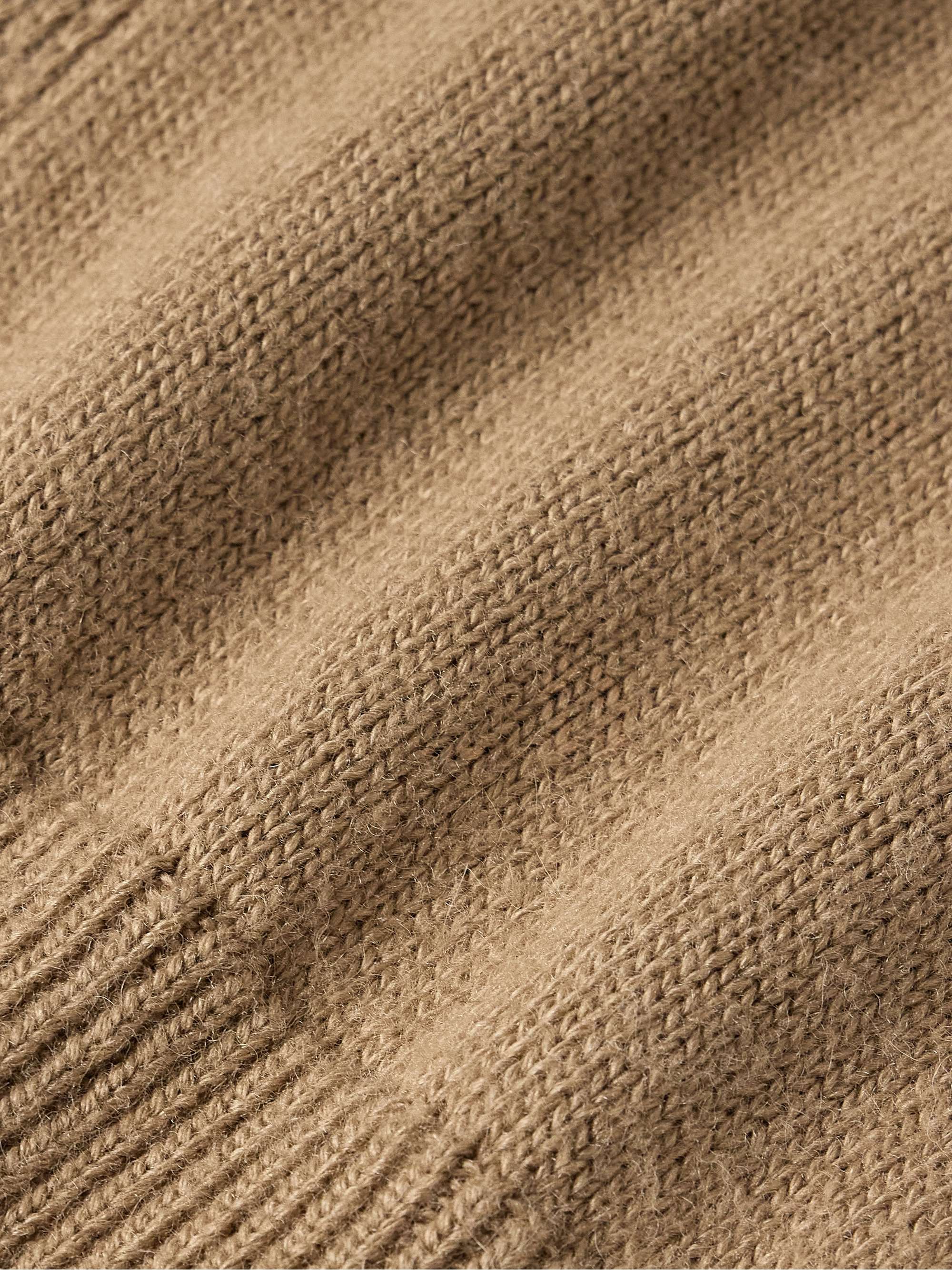 Sheldon Llama Wool-Blend Cardigan view