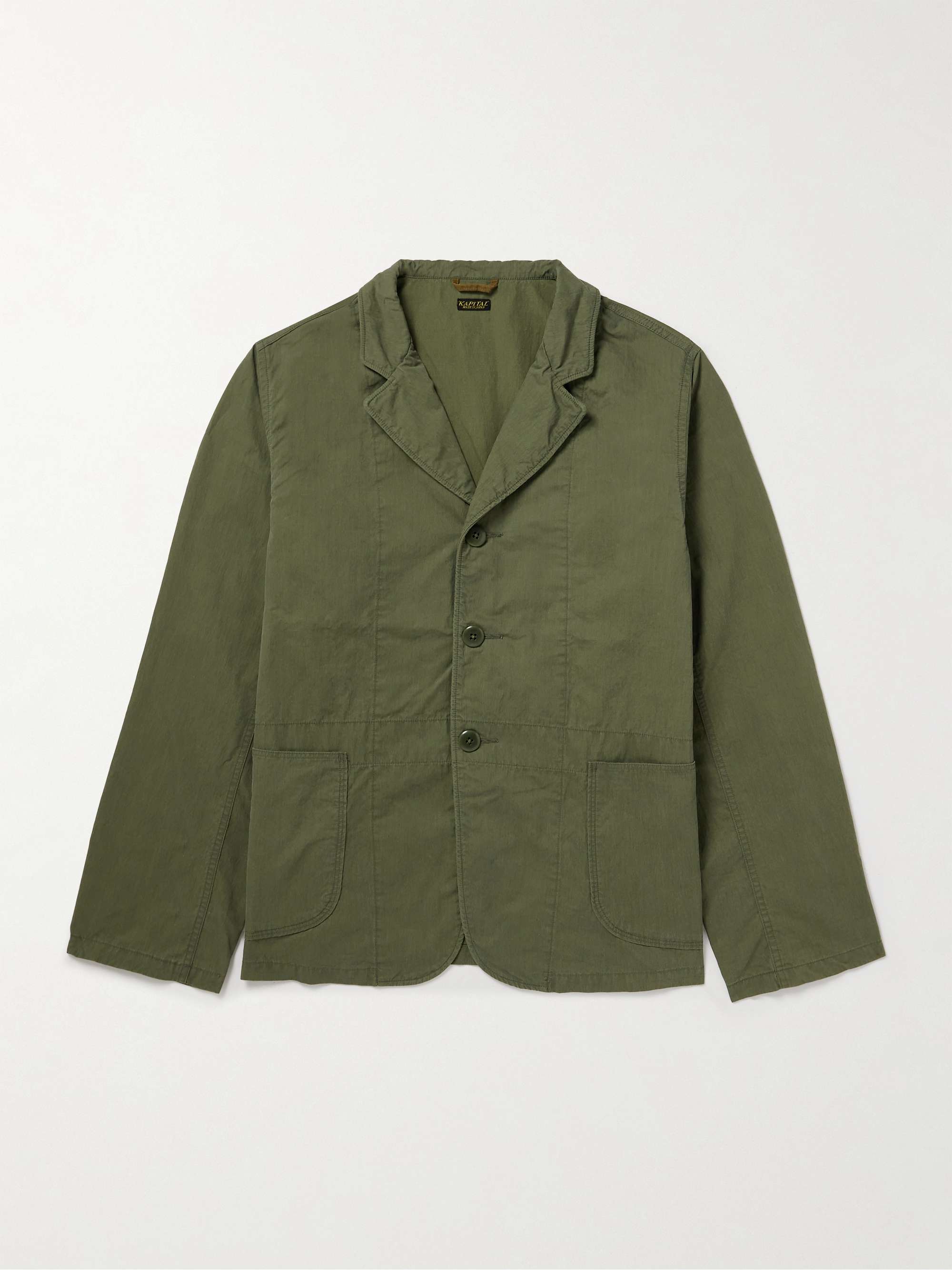 Cotton-Blend Ripstop Jacket hero visual