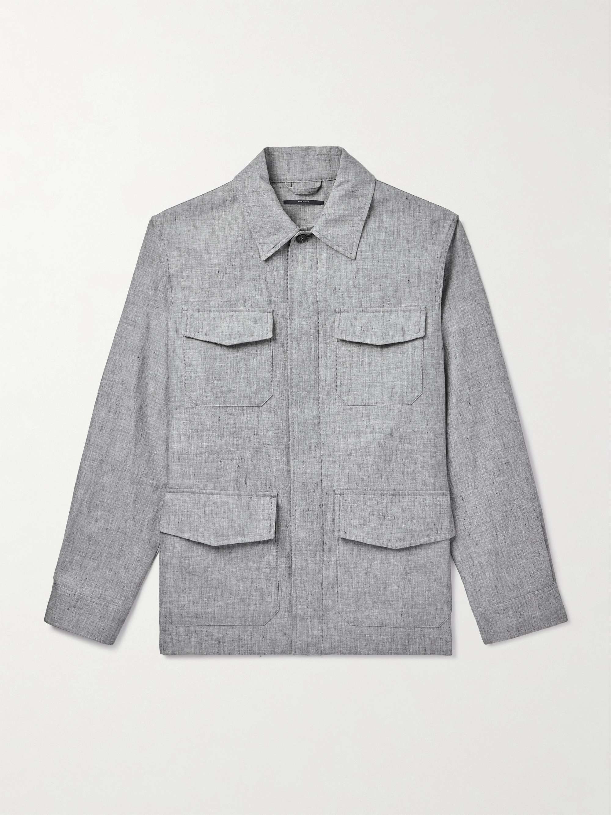 Linen Field Jacket hero visual