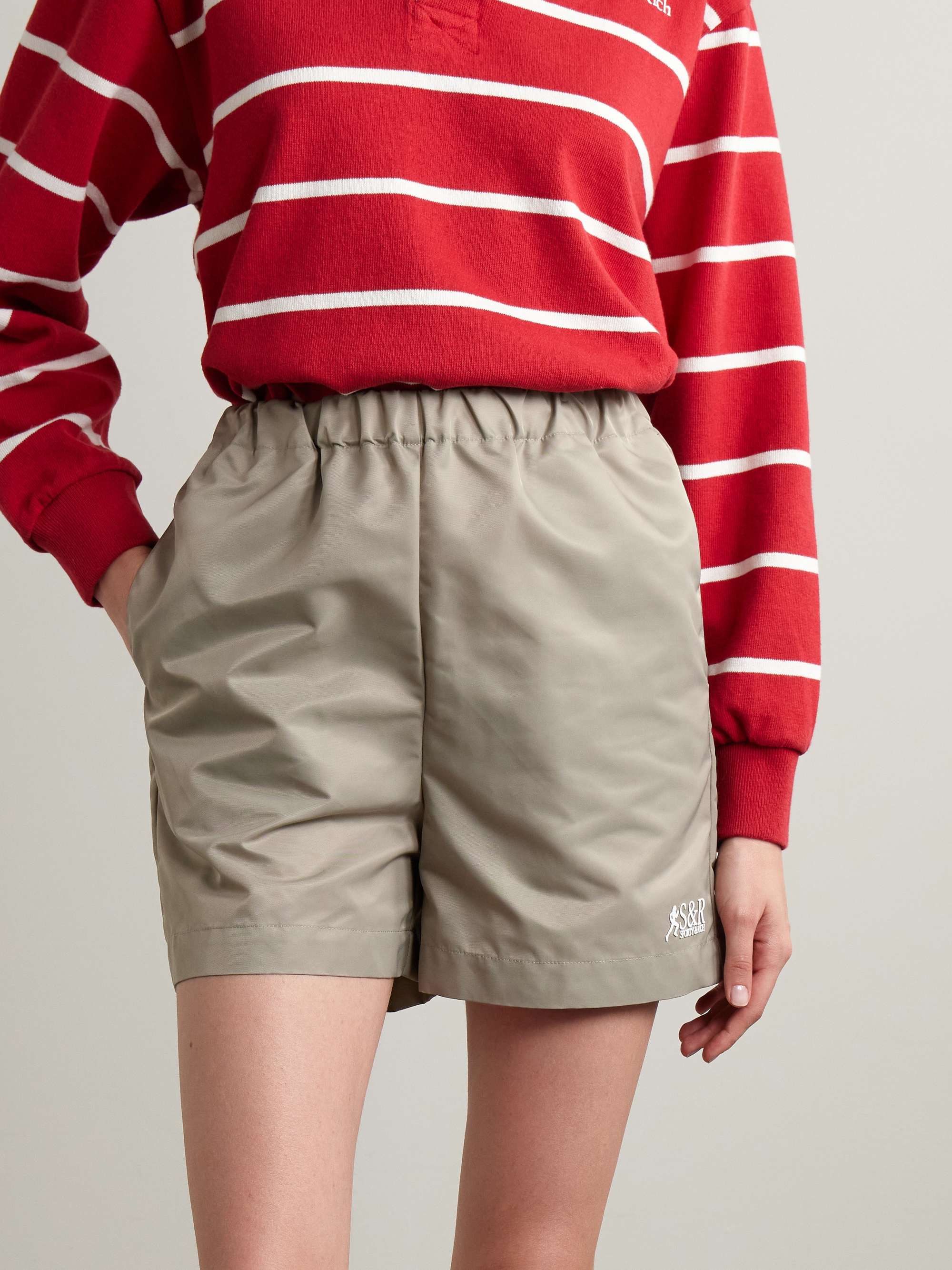 Shell shorts view