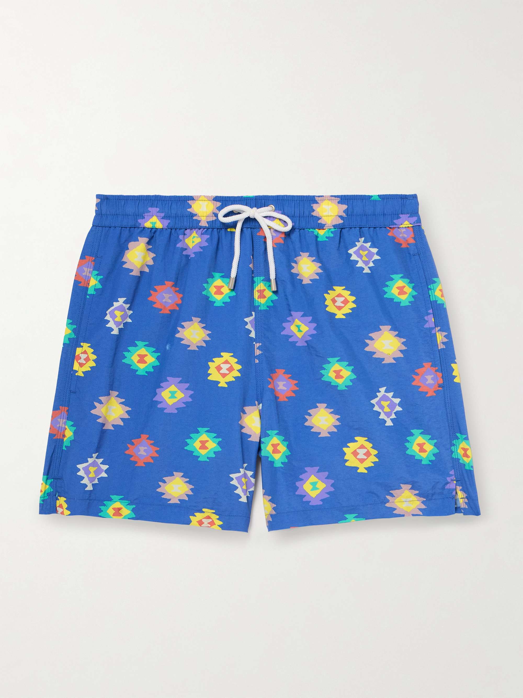 Kelim Straight-Leg Mid-Length Printed Swim Shorts hero visual