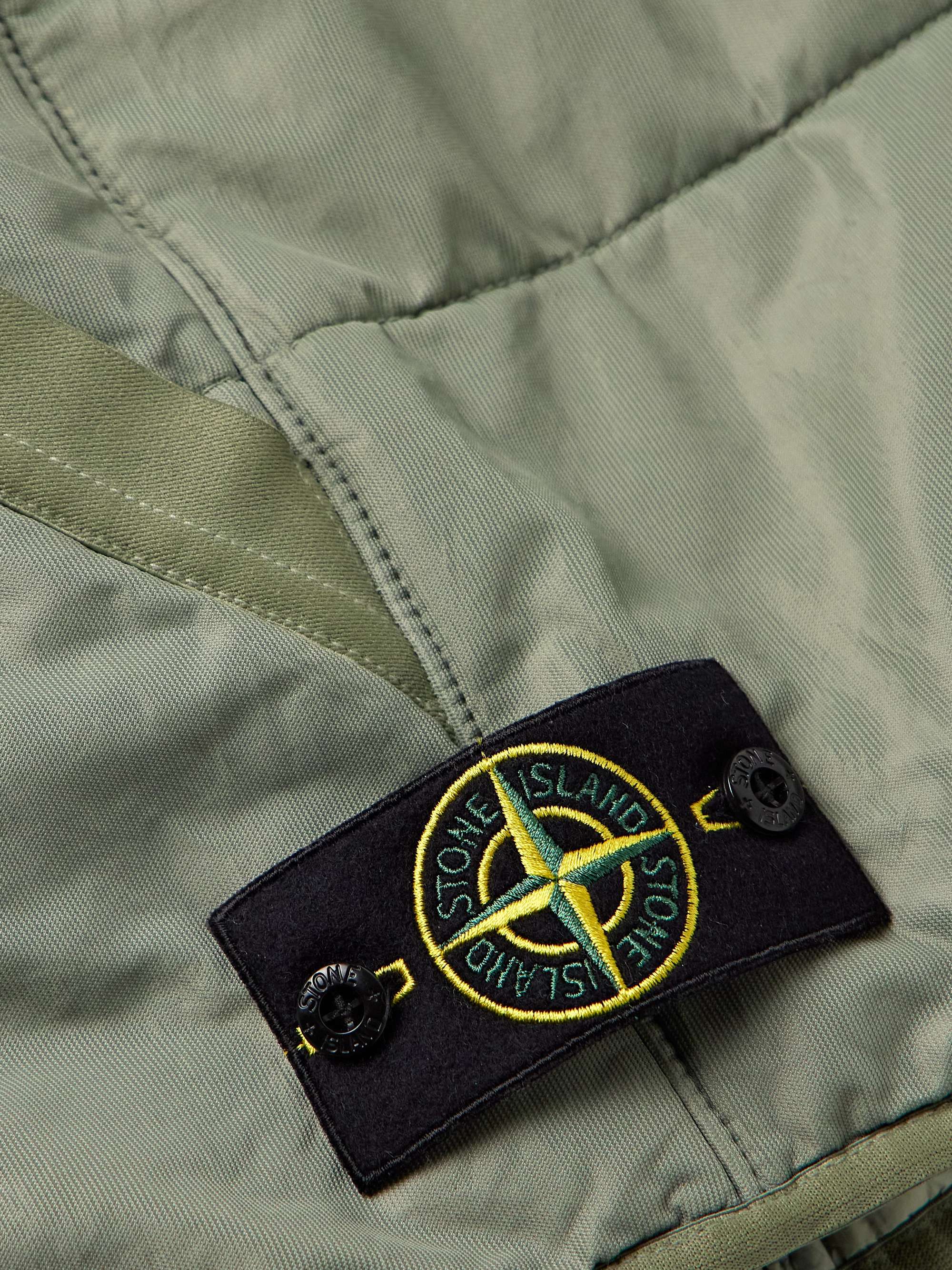 Logo-Appliquéd Padded Quilted Shell Gilet view