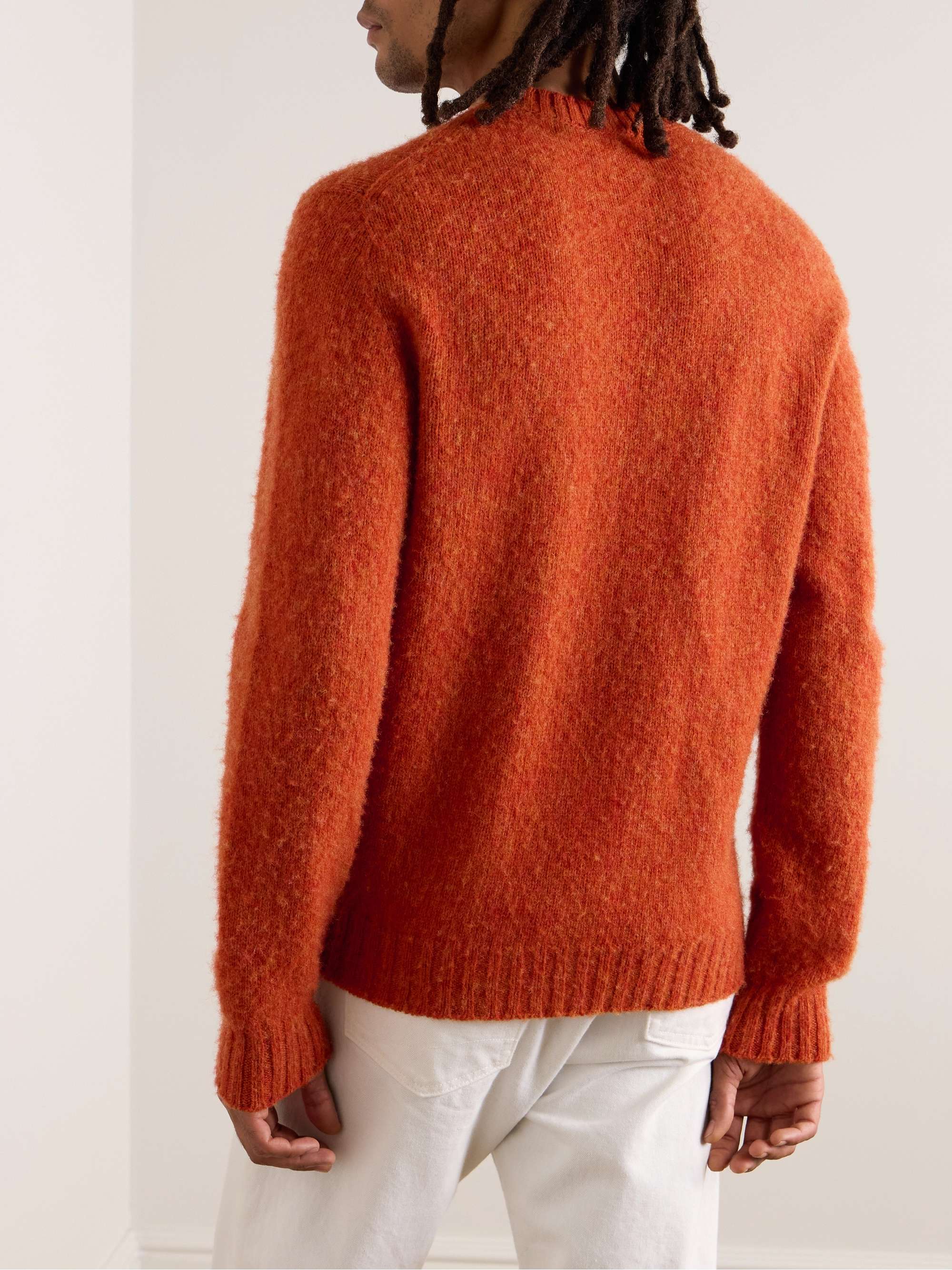 Brushed-Wool Sweater view