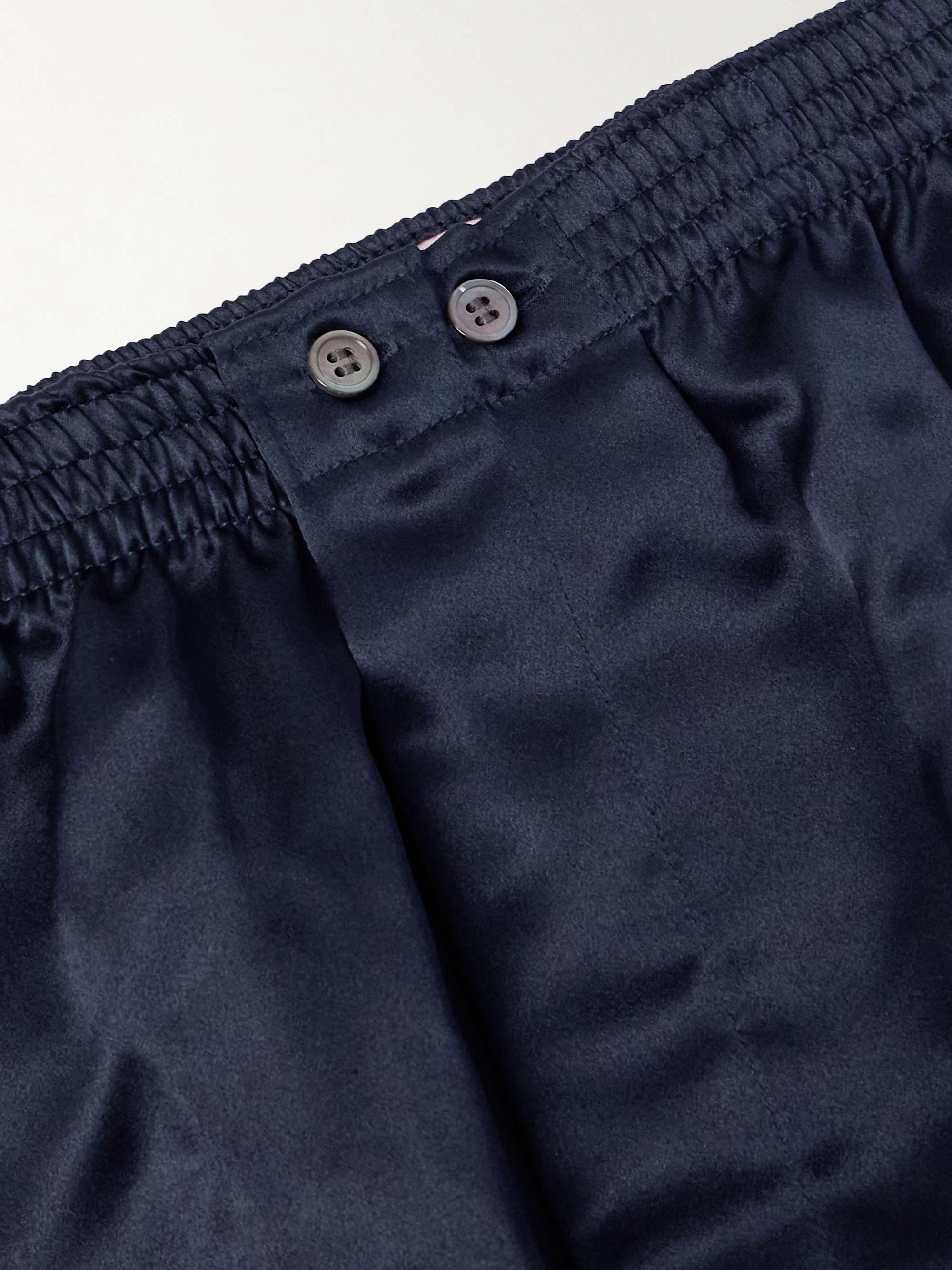 Bailey Silk-Satin Boxer Shorts view