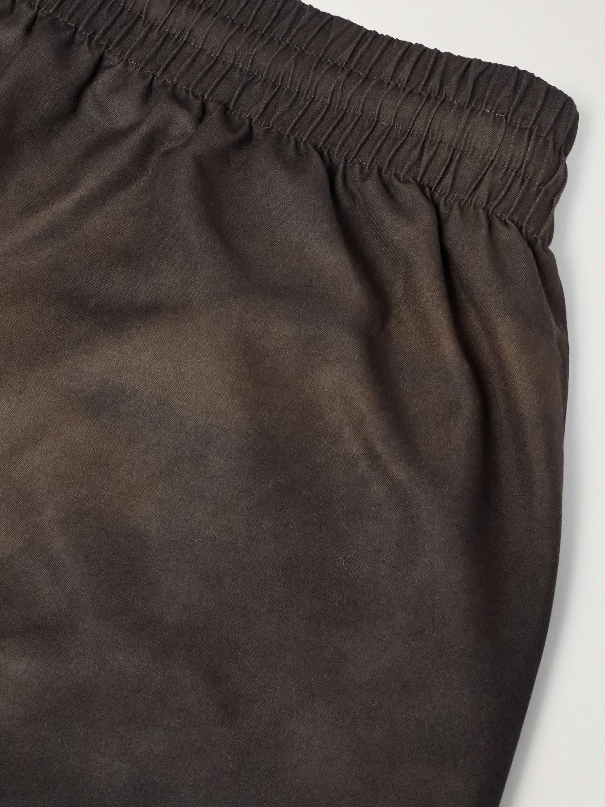 Straight-Leg Mid-Length Dégradé Swim Shorts view