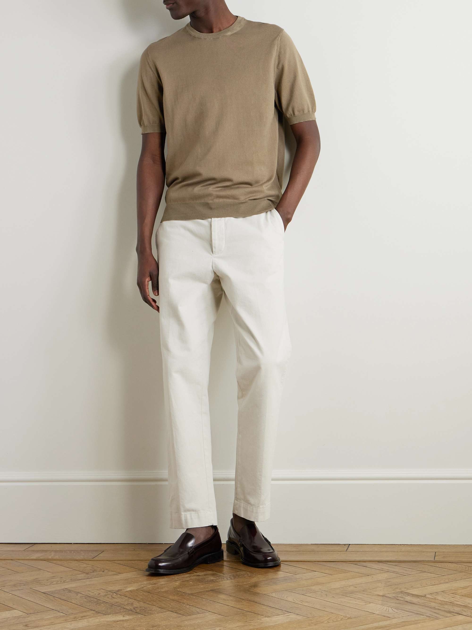 Garment-Dyed Cotton T-Shirt view