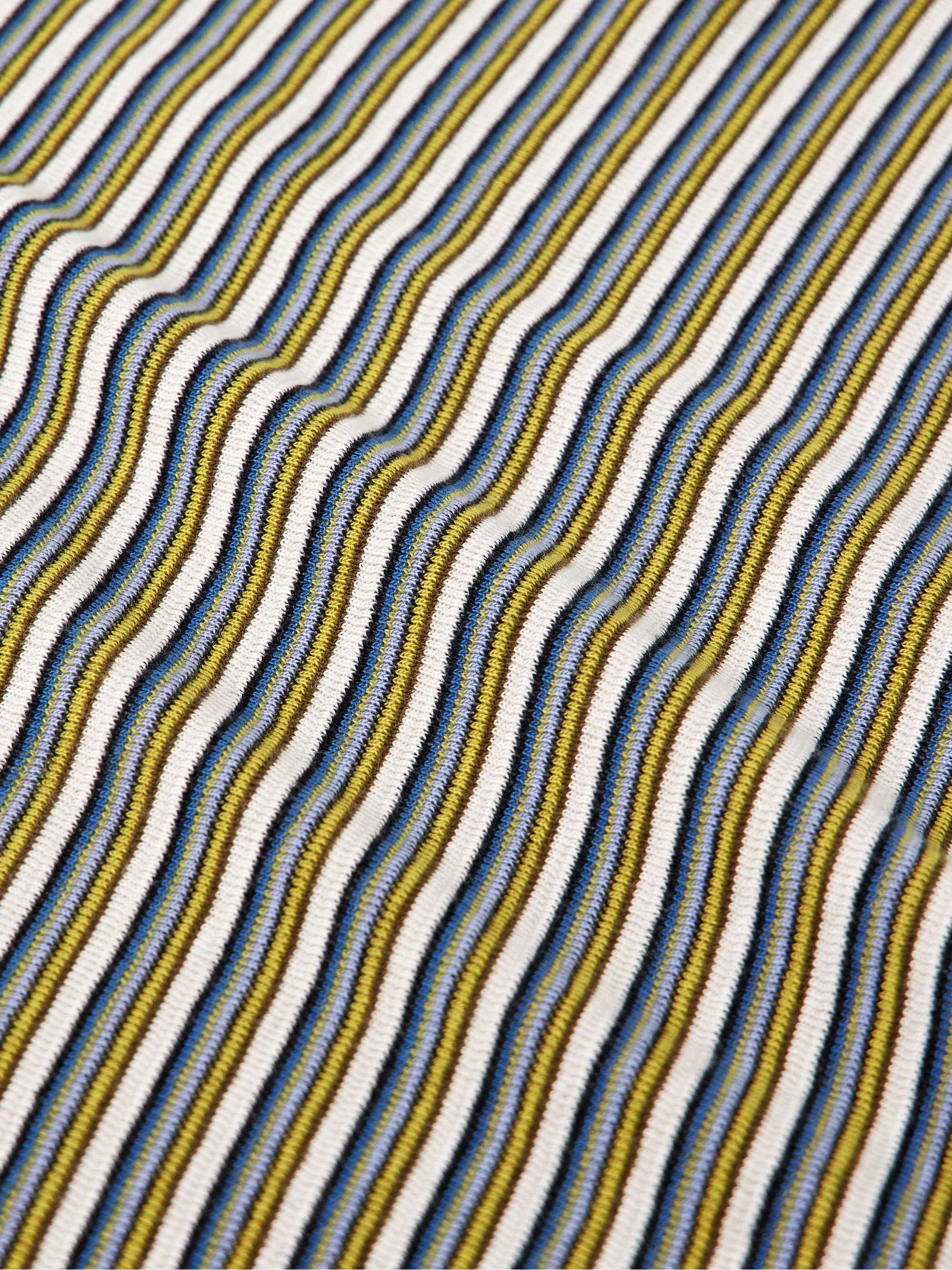 Bahia Jacquard-Knit Organic Cotton-Blend T-Shirt view
