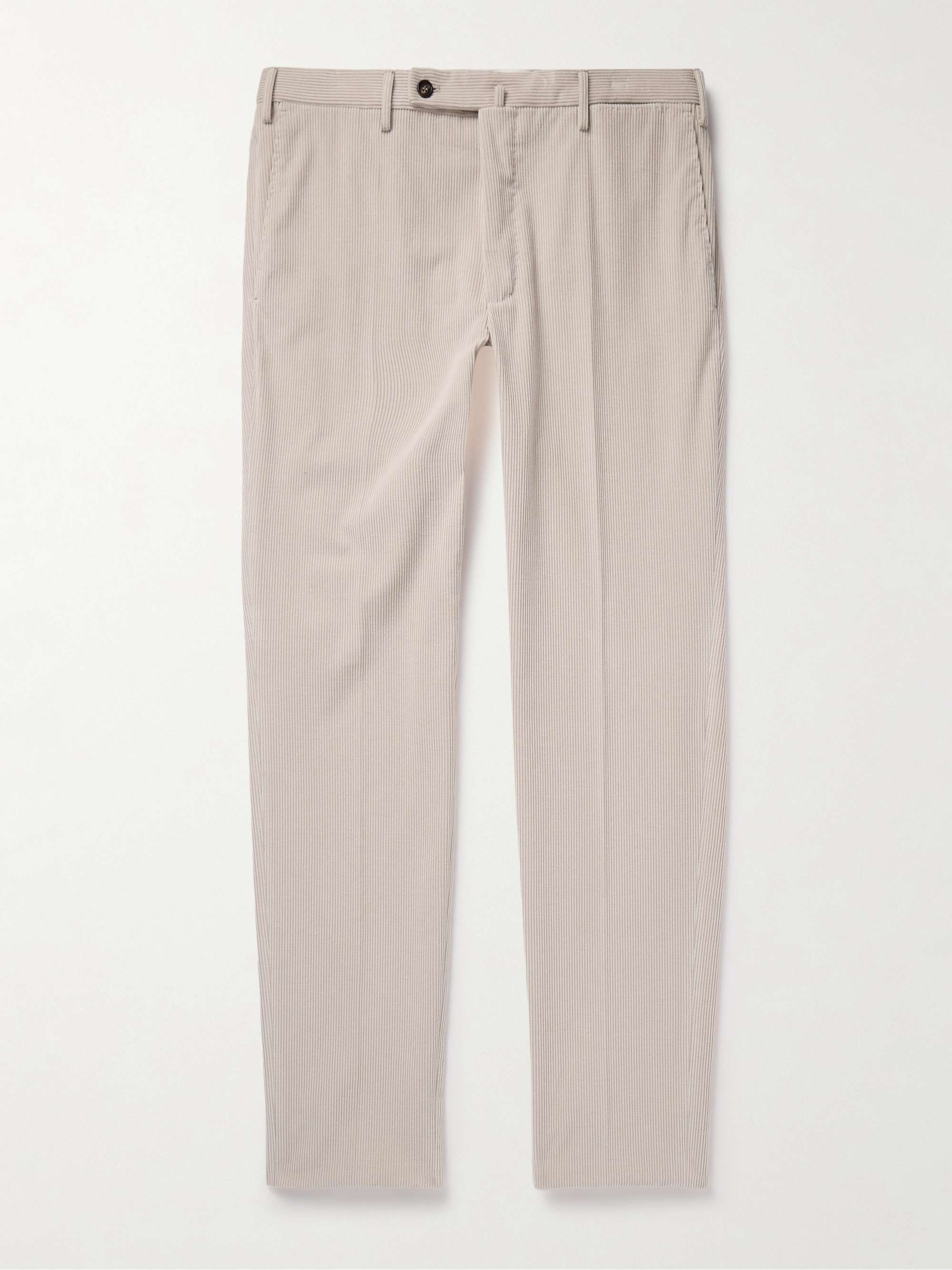 Venezia 1951 Tapered Cotton and Cashmere-Blend Corduroy Trousers hero visual