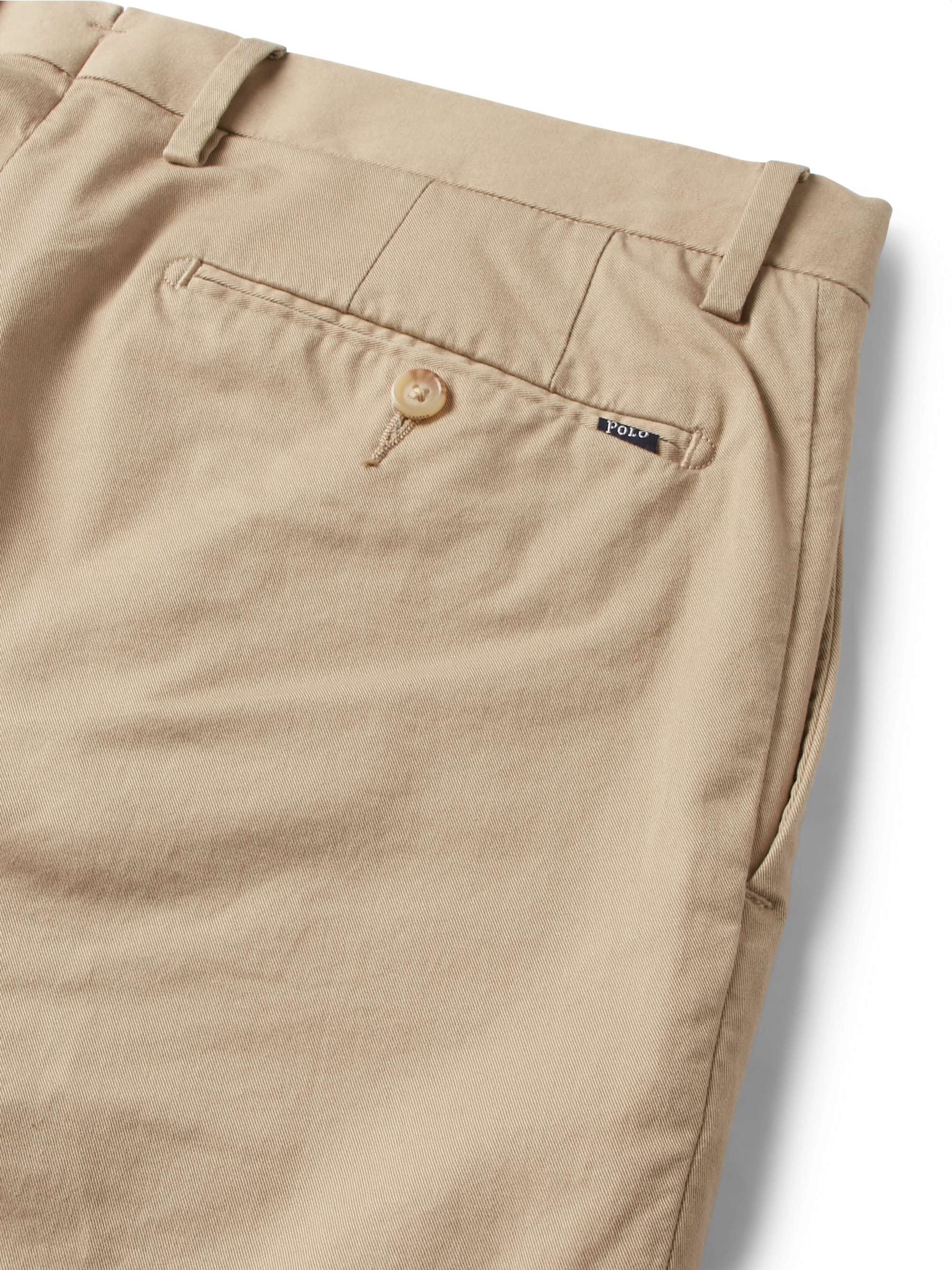 Slim-Fit Stretch-Cotton Twill Chinos view
