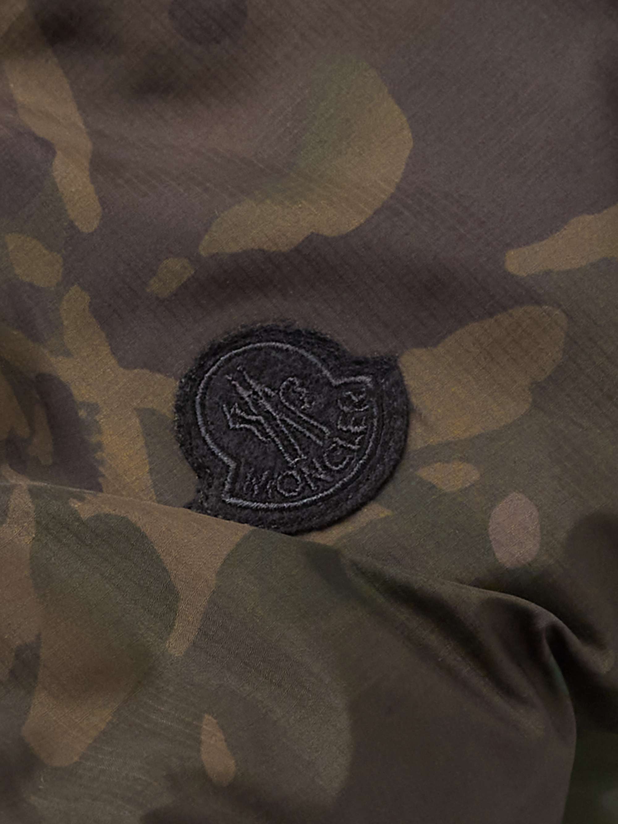 + Dingyun Zhang Zadena Reversible Logo-Appliquéd Quilted Ripstop Down Gilet view