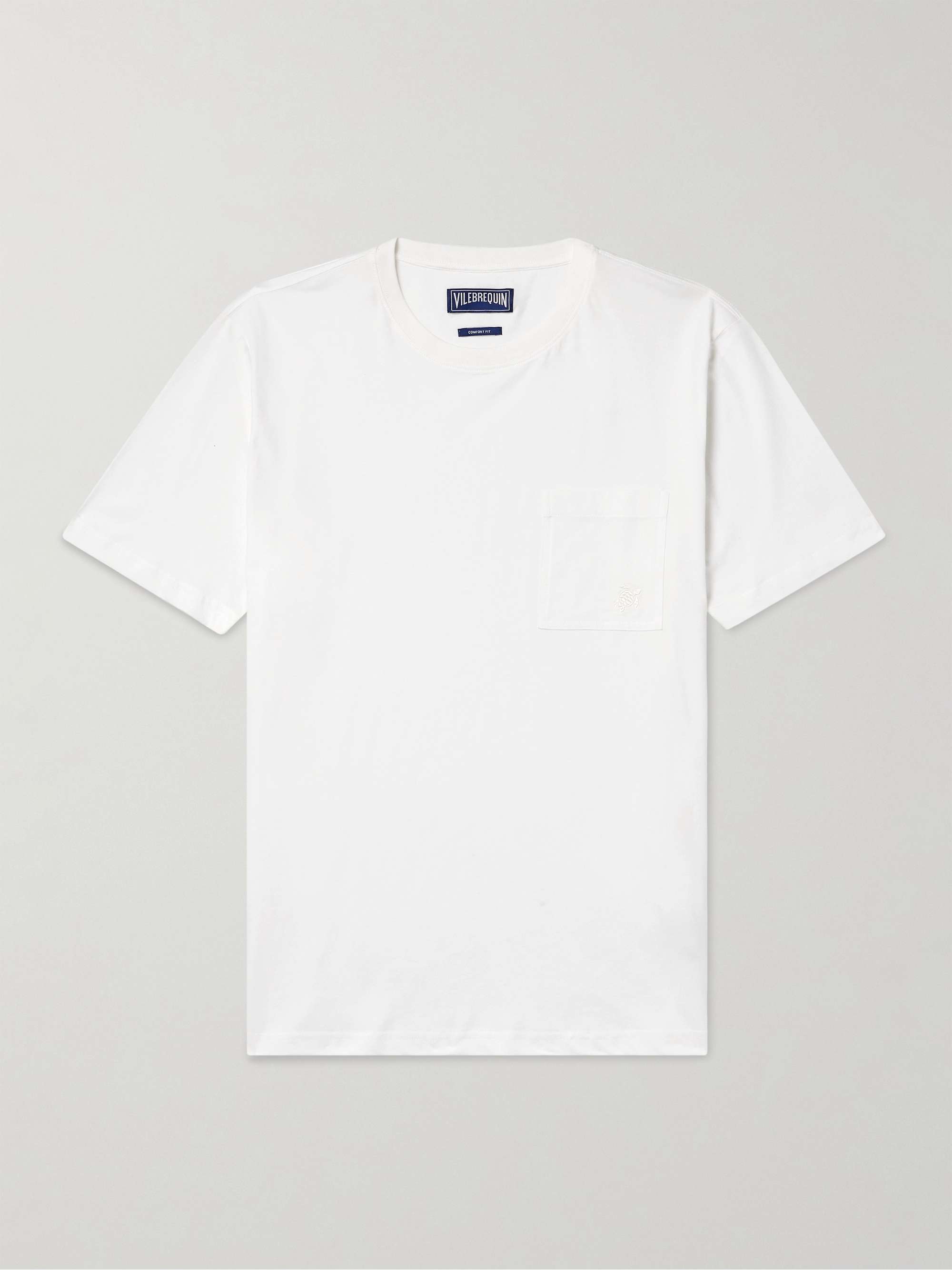 Titan Slim-Fit Logo-Embroidered Cotton-Jersey T-Shirt hero visual
