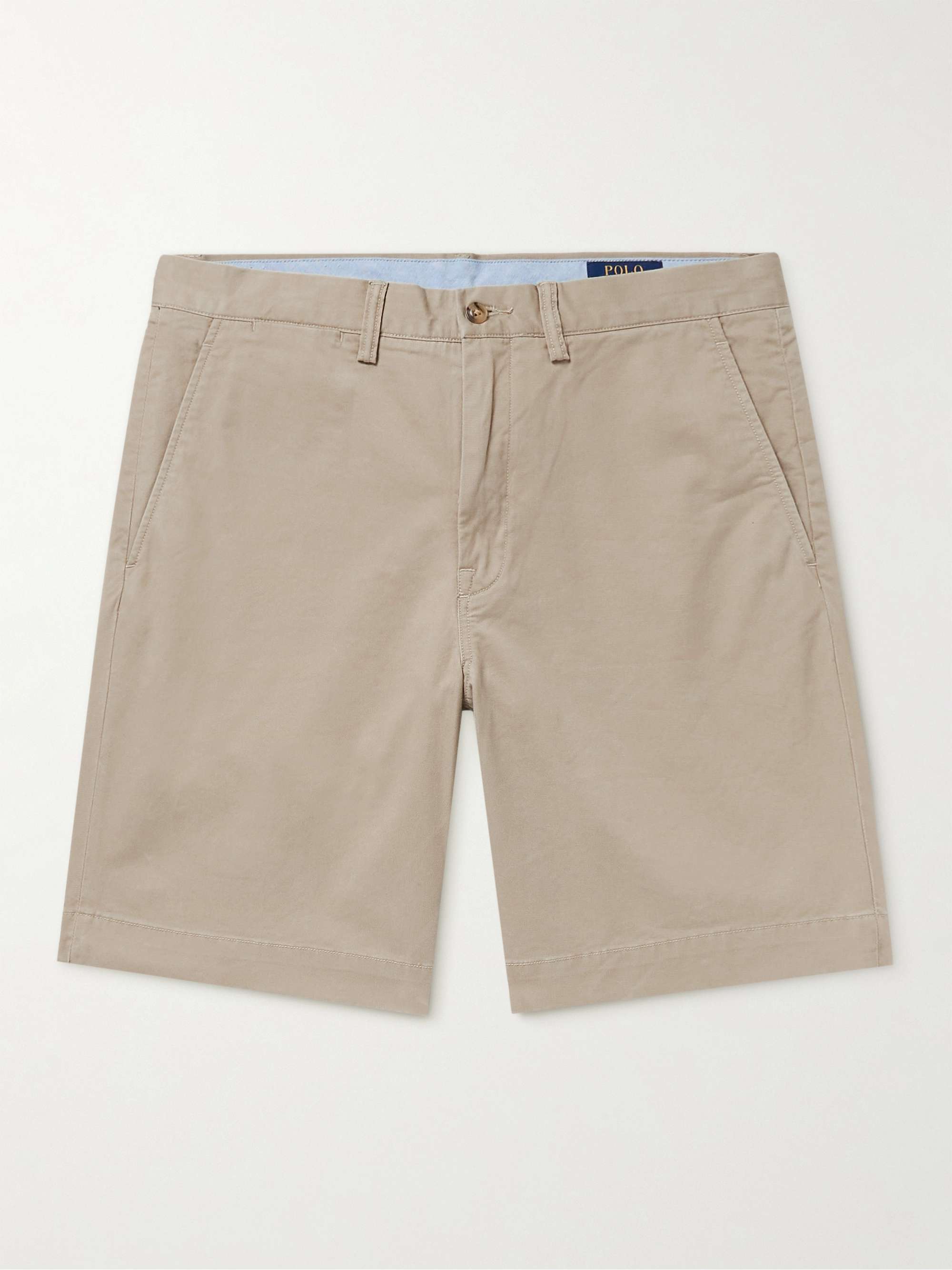 Brushed Stretch-Cotton Twill Chino Shorts hero visual