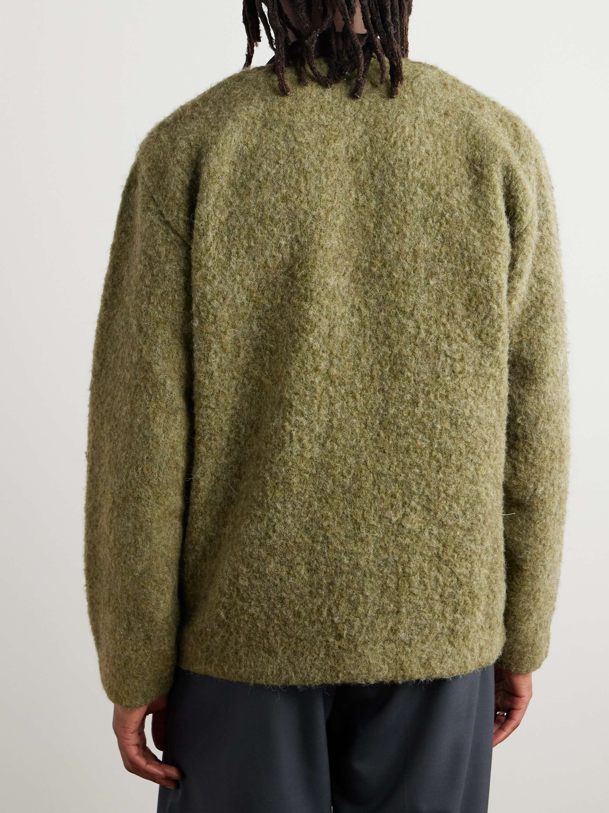 Brushed-Knit Cardigan view
