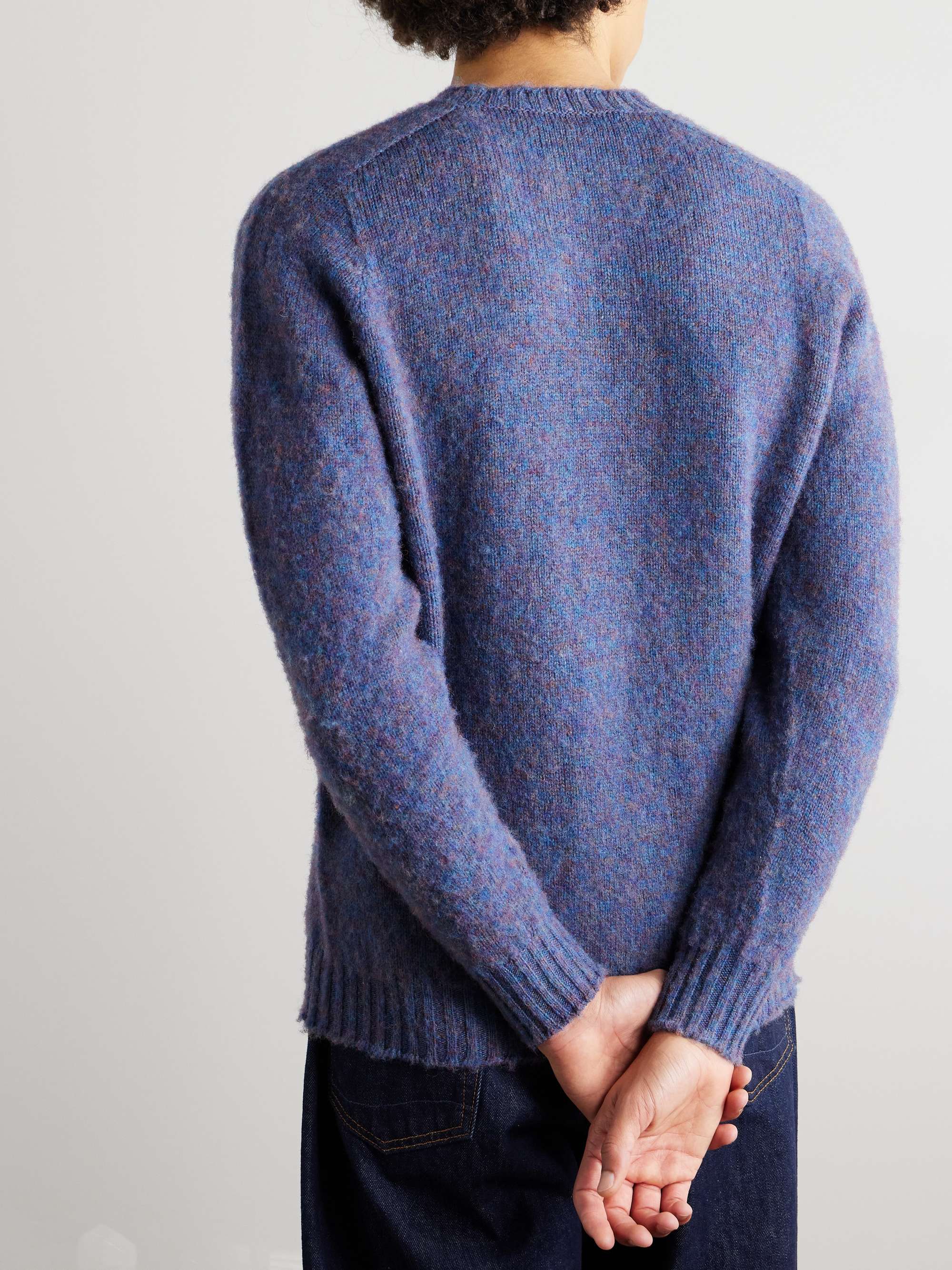 Shaggy Bear Brushed-Wool Sweater view