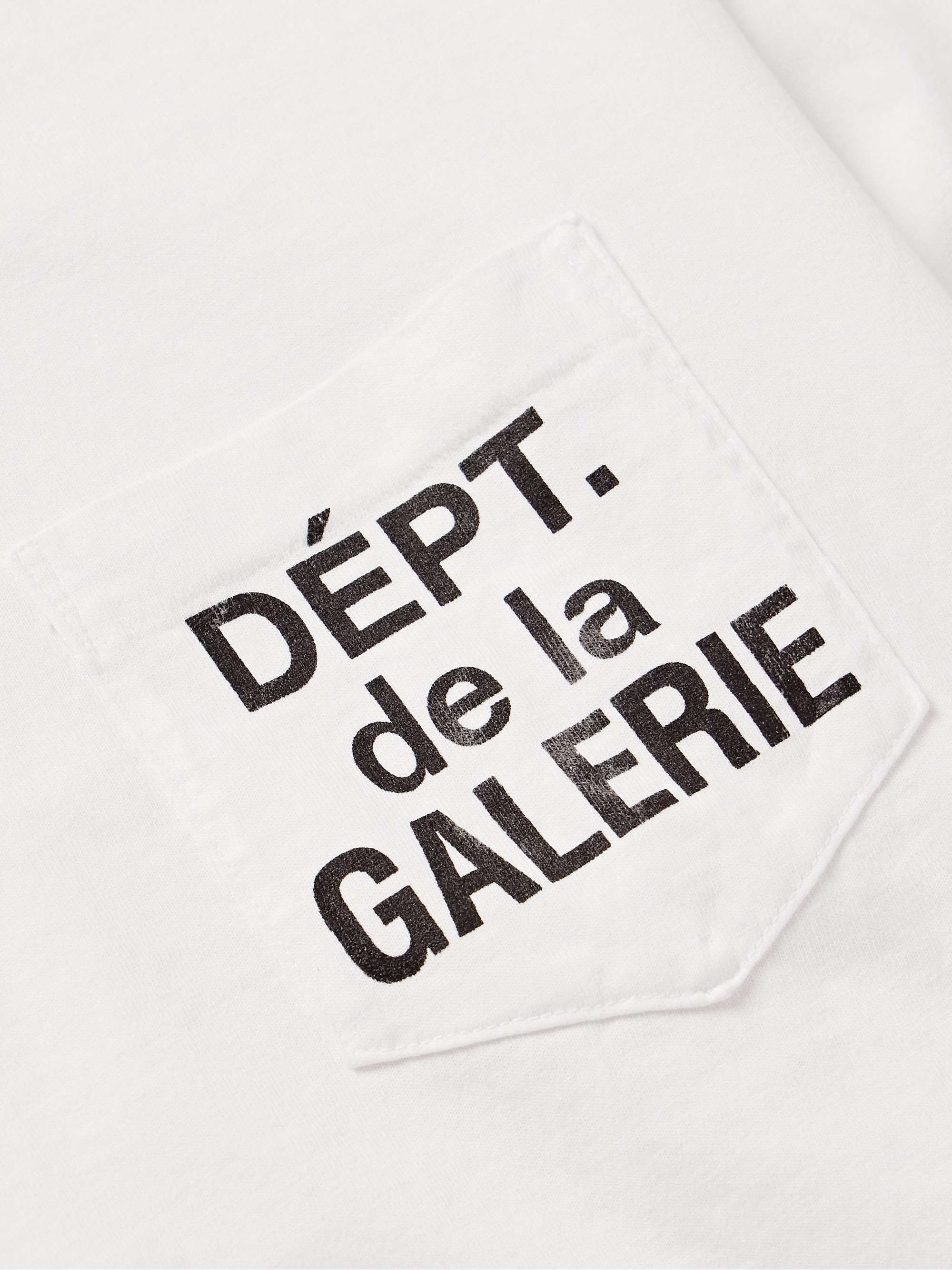 Dept De La Galerie Printed Cotton-Jersey T-Shirt view