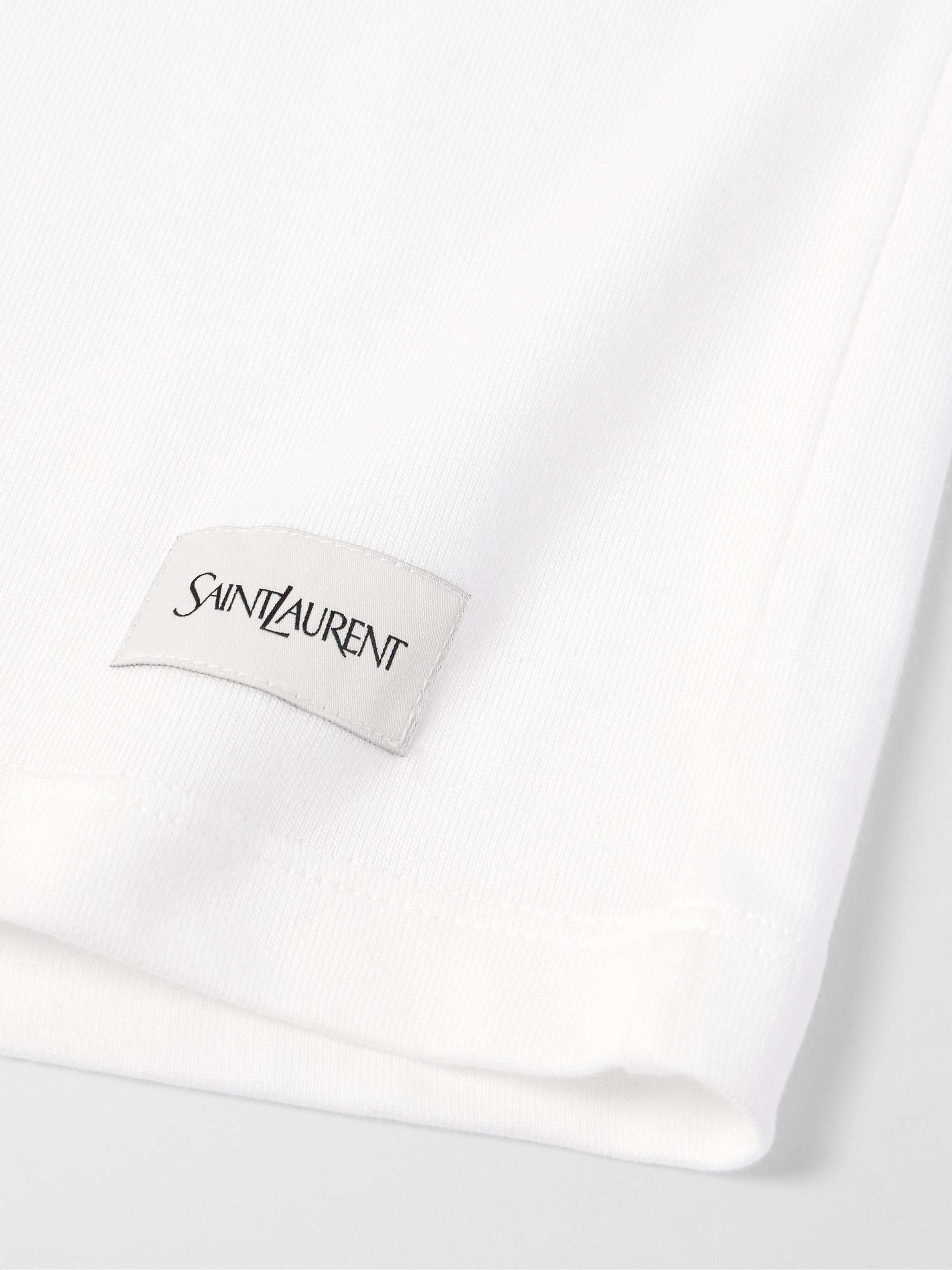 Logo-Appliquéd Cotton and Modal-Blend Jersey T-Shirt view