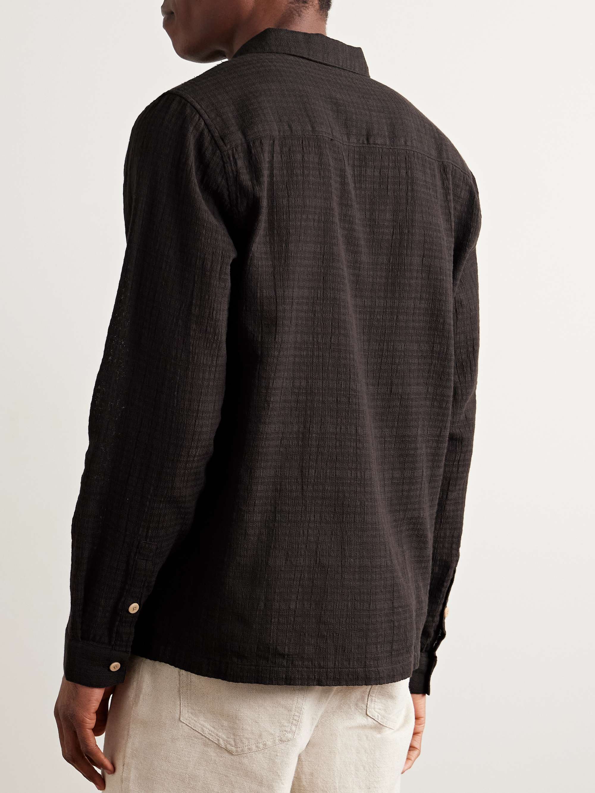 Patch Cotton-Gauze Shirt view