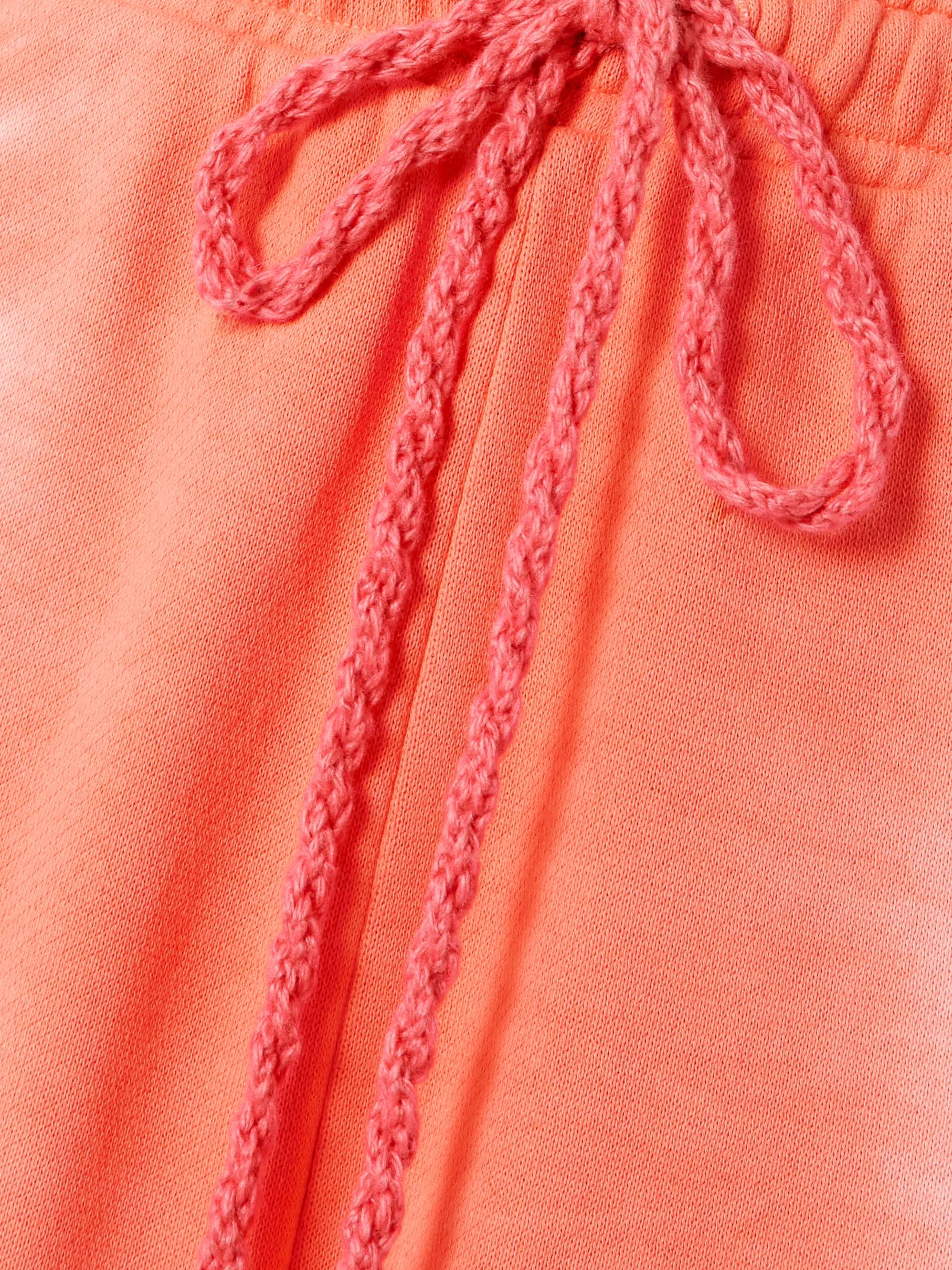 Tie-dyed cotton and cashmere-blend jersey track pants view