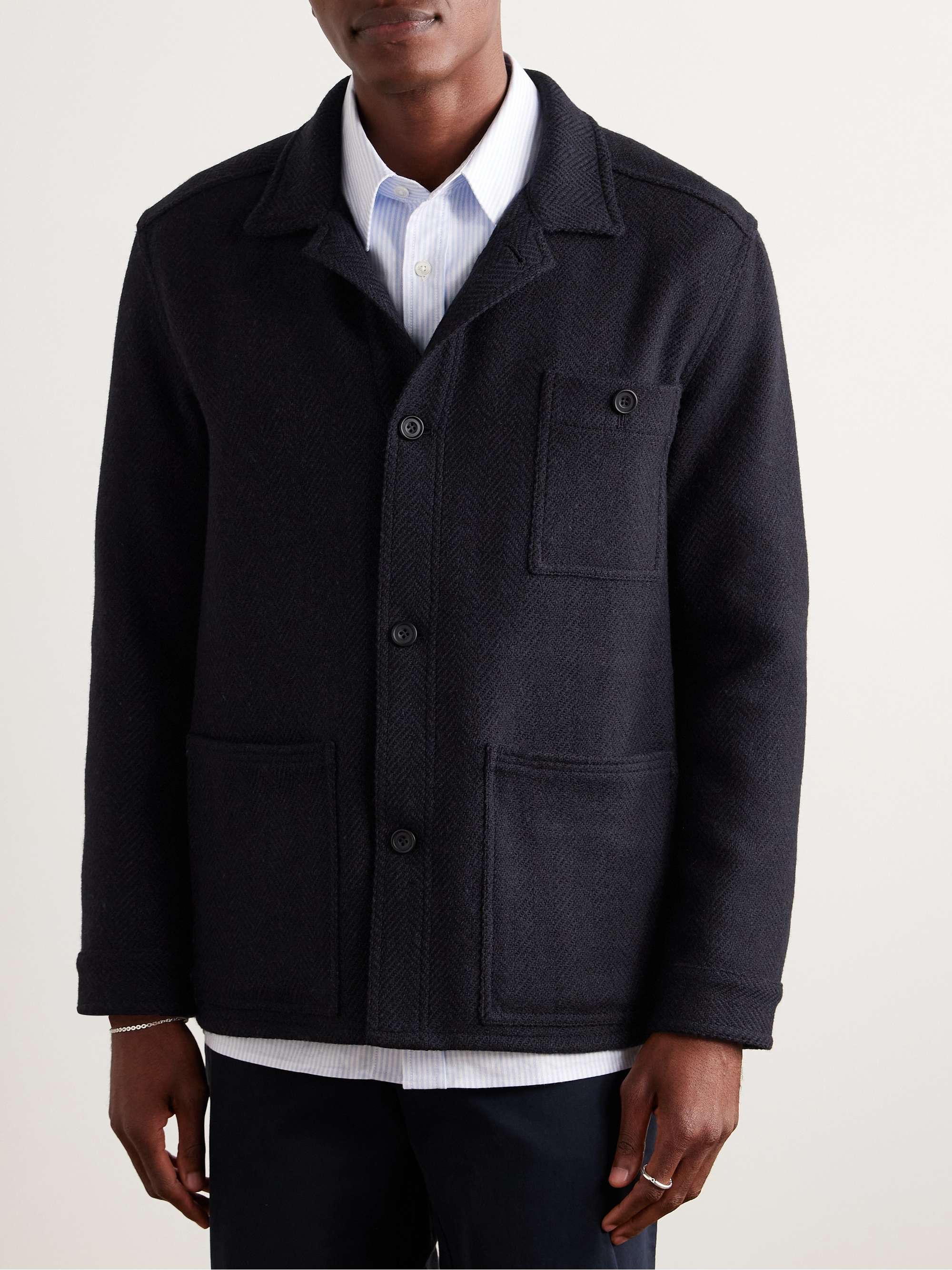 Herringbone Wool Jacket view