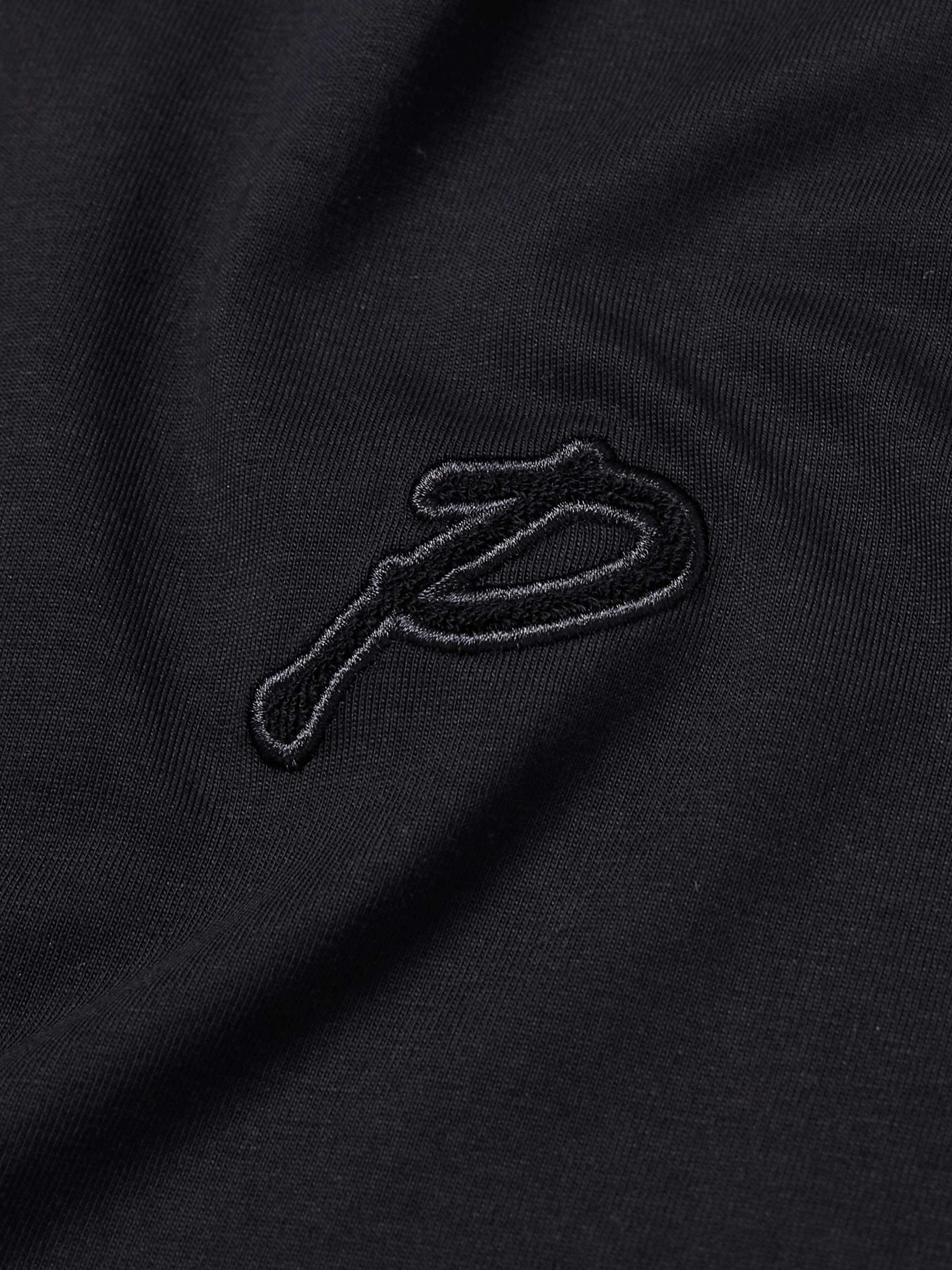 Collegiate Logo-Appliquéd Cotton-Jersey T-Shirt view