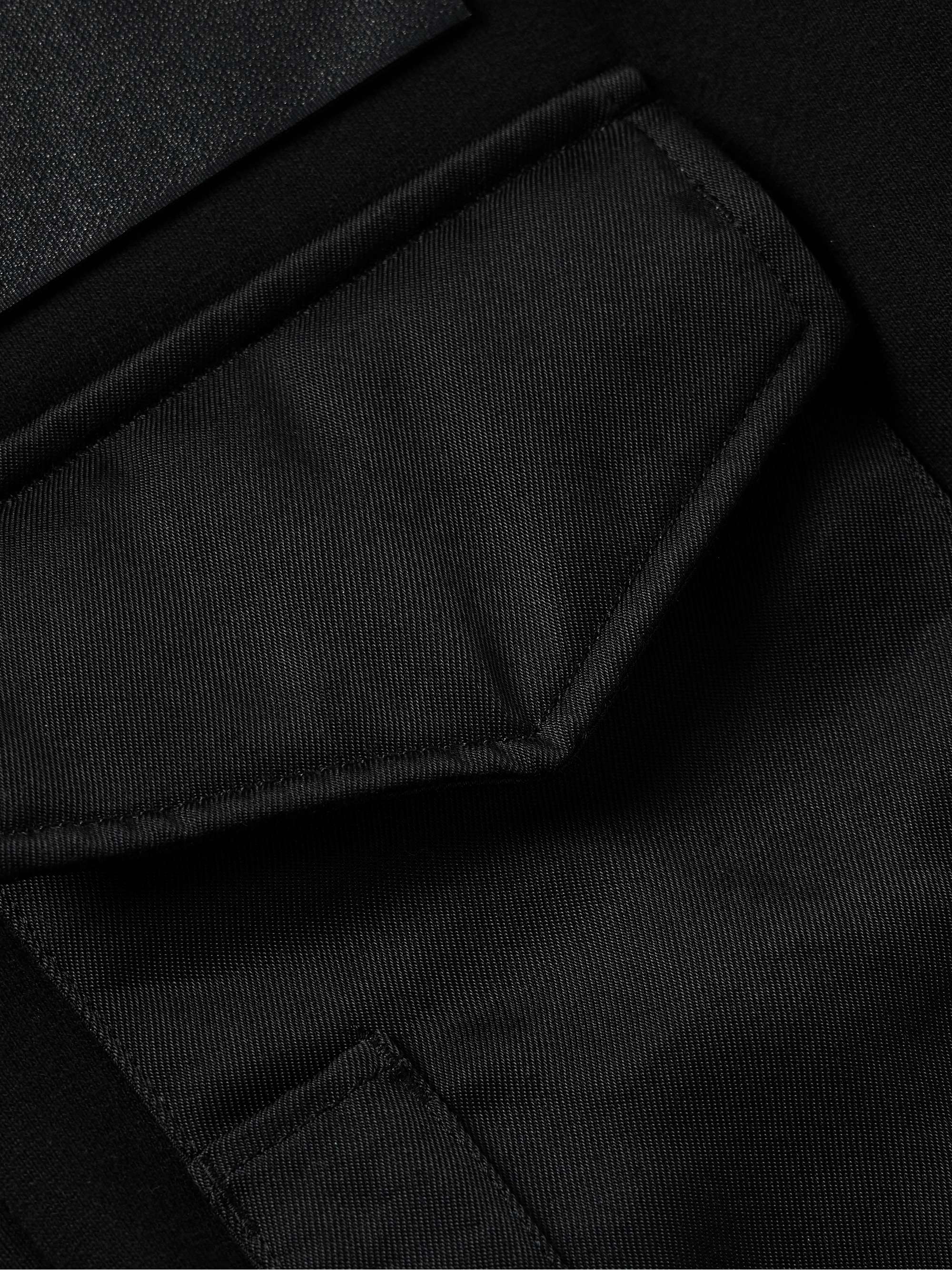 + Spiewak + Mark Gonzales Titan Cloth-Trimmed Appliquéd Cotton-Jersey Hoodie view