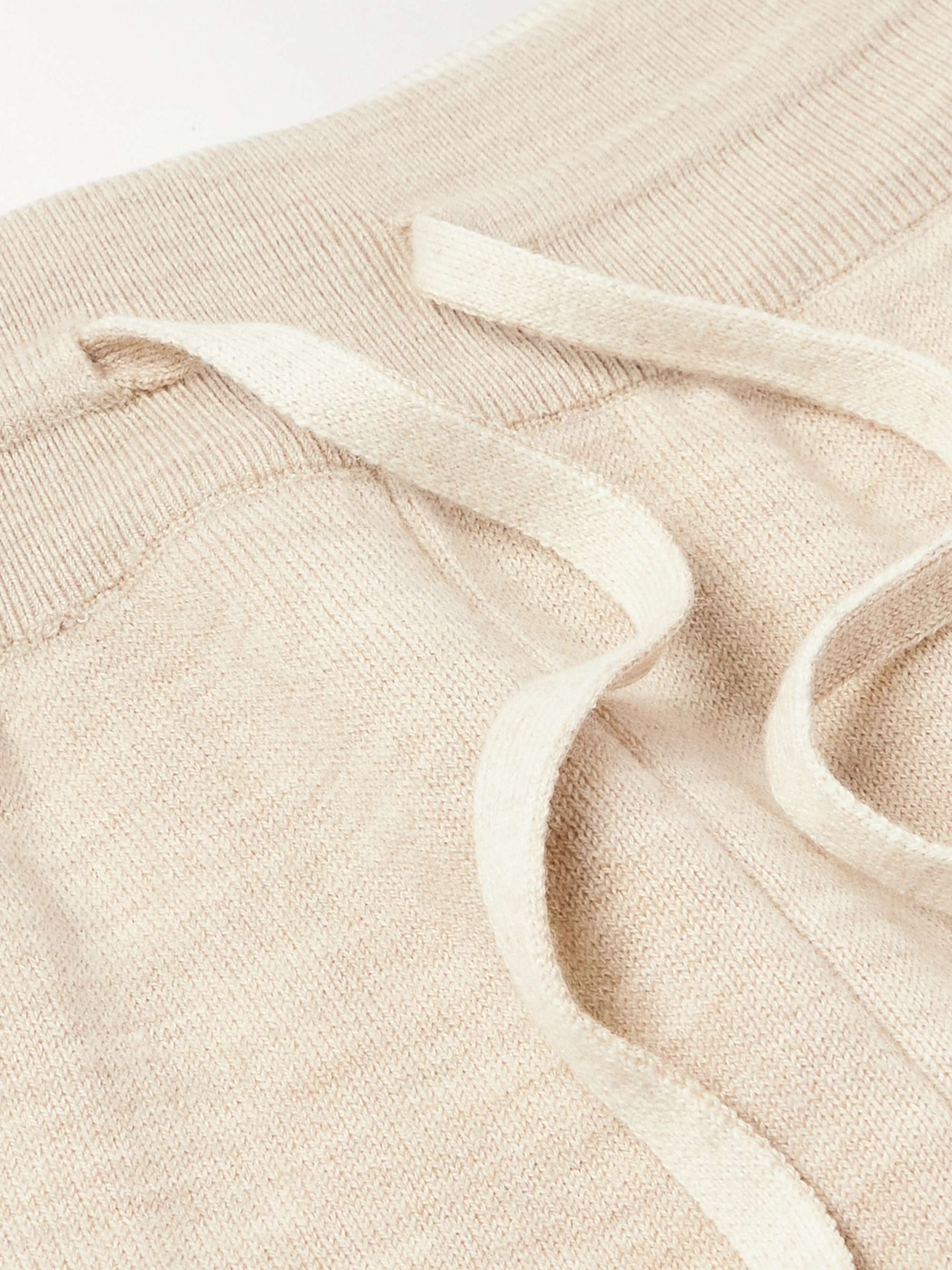 Sassiglioni Straight-Leg Wool Sweatpants view