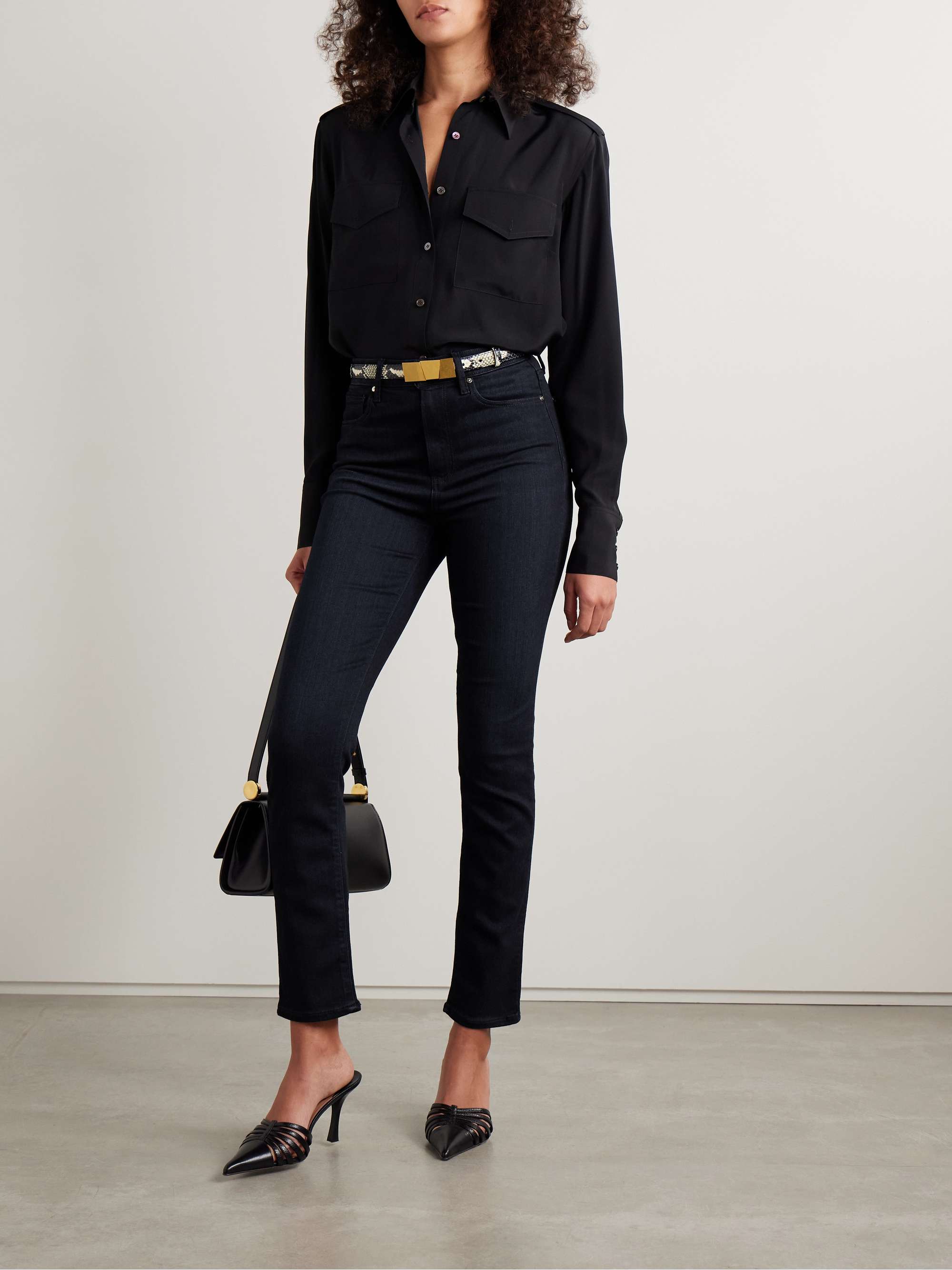 Gemma high-rise skinny jeans view