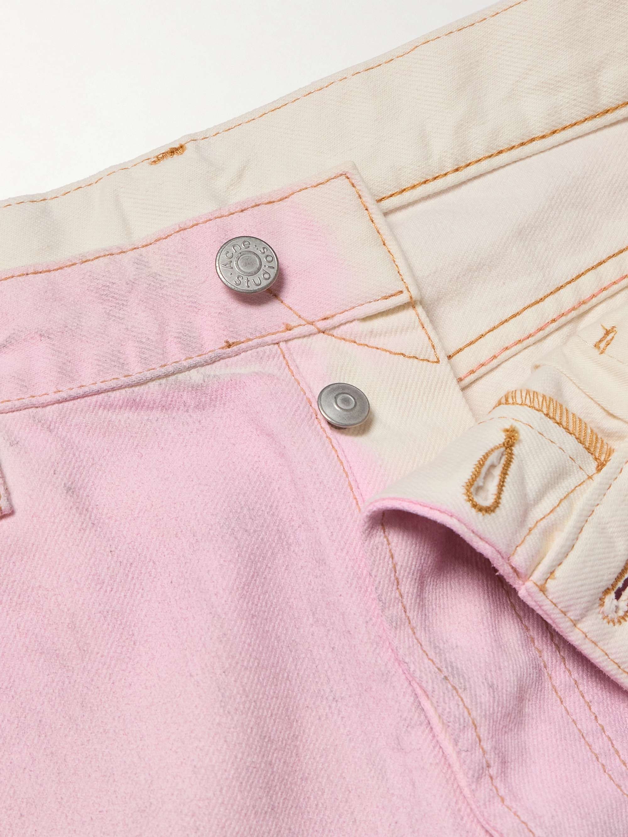 1981M Wide-Leg Distressed Jeans view