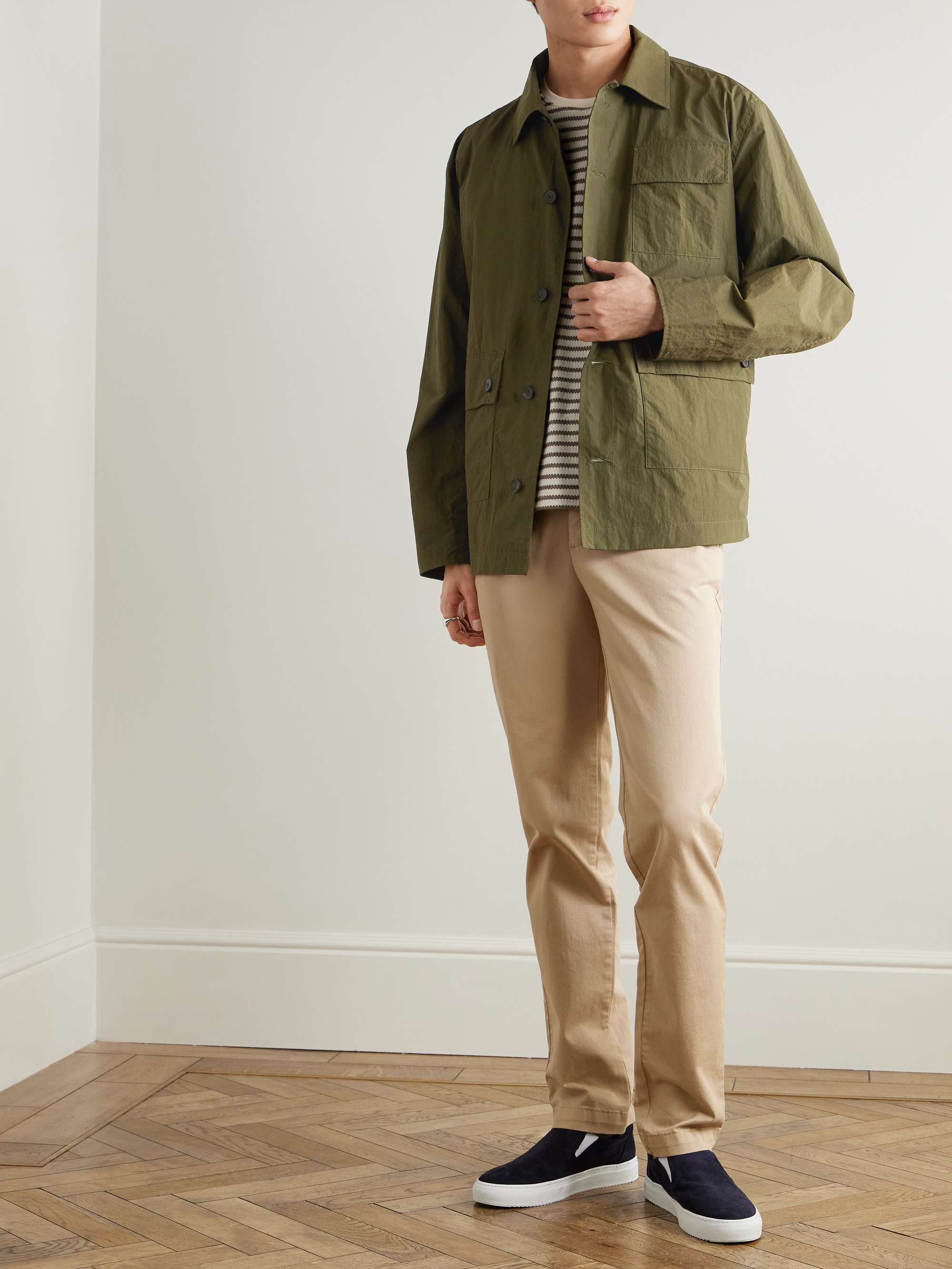 Recycled-Shell Field Jacket view