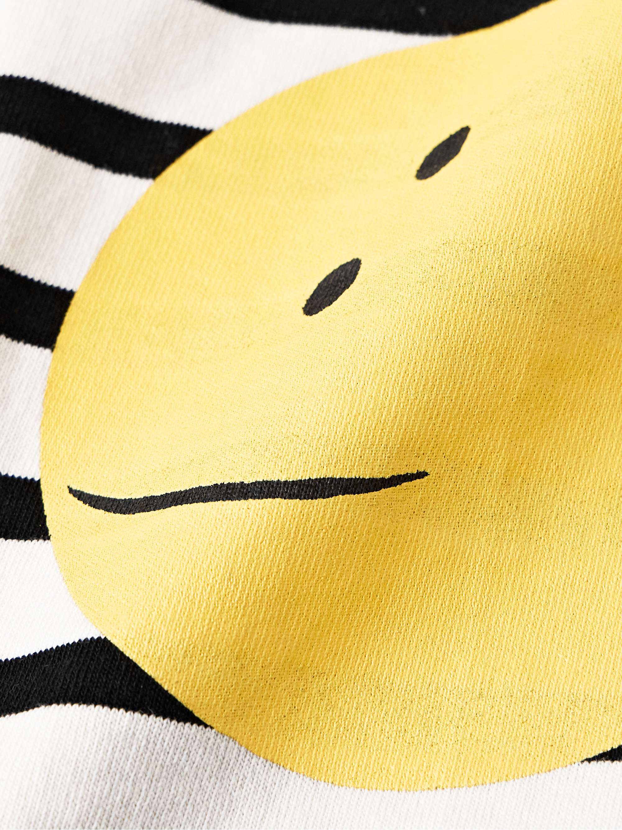 Printed Striped Cotton-Jersey T-Shirt view