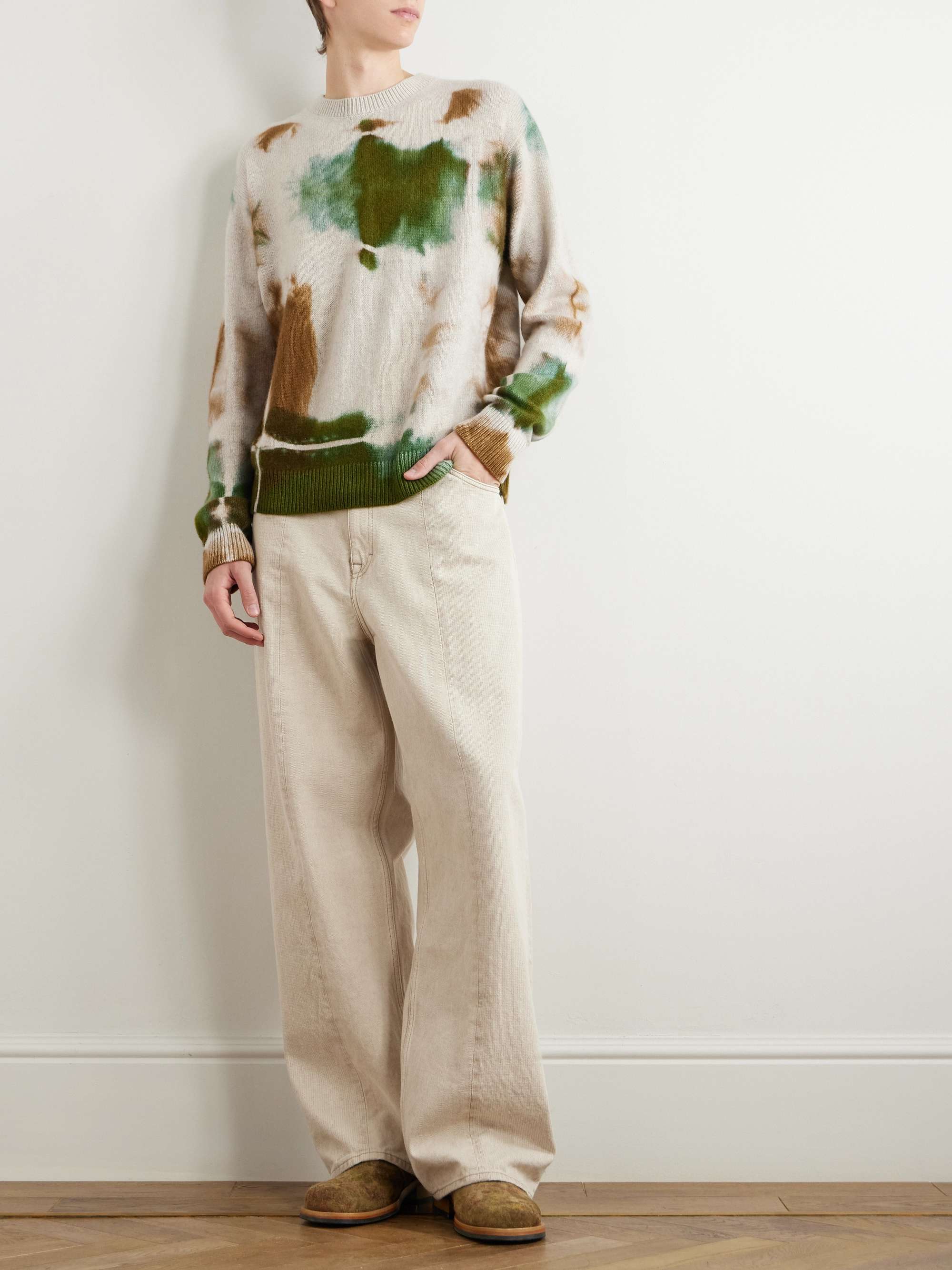 Tie-Dye Cashemere Sweater view