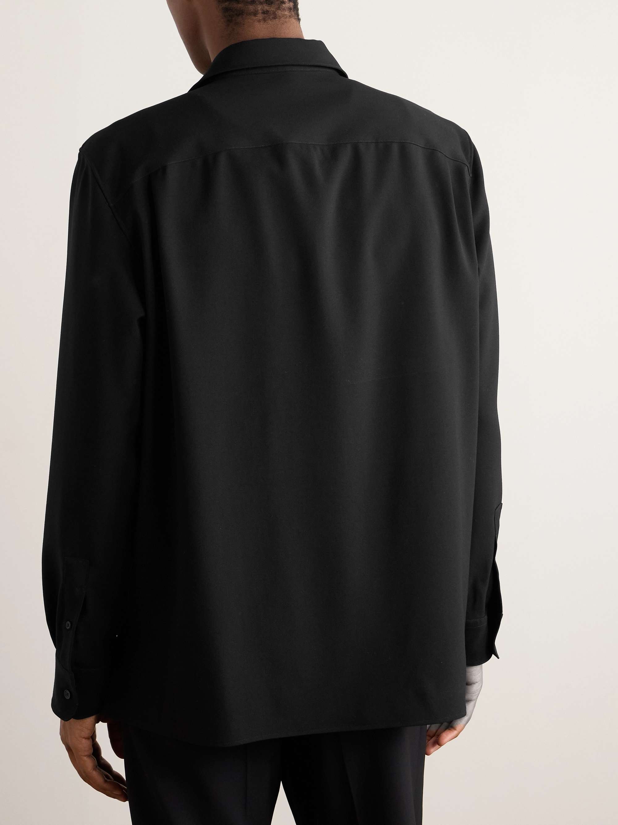 Beto Wool-Gabardine Shirt view