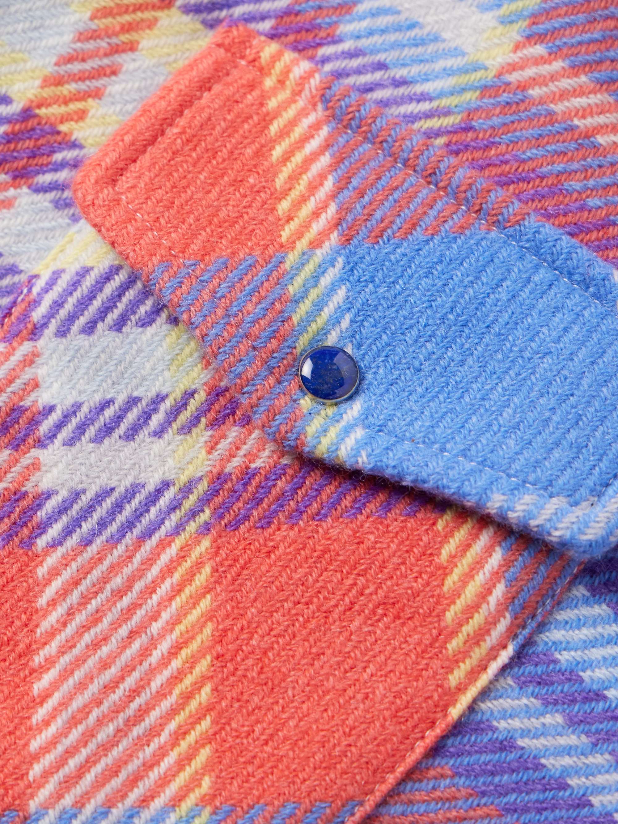 Creator Checked Cashmere Shirt view