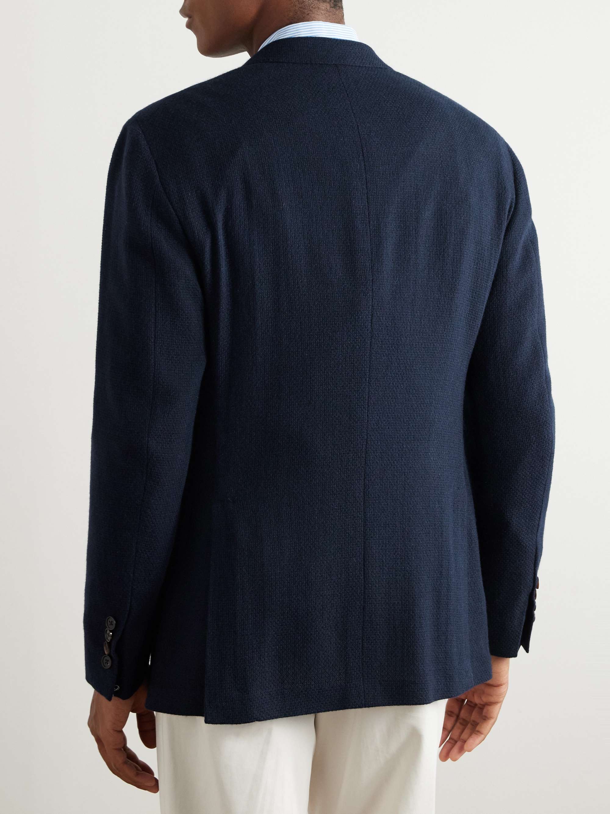 Basketweave Cashmere Blazer view