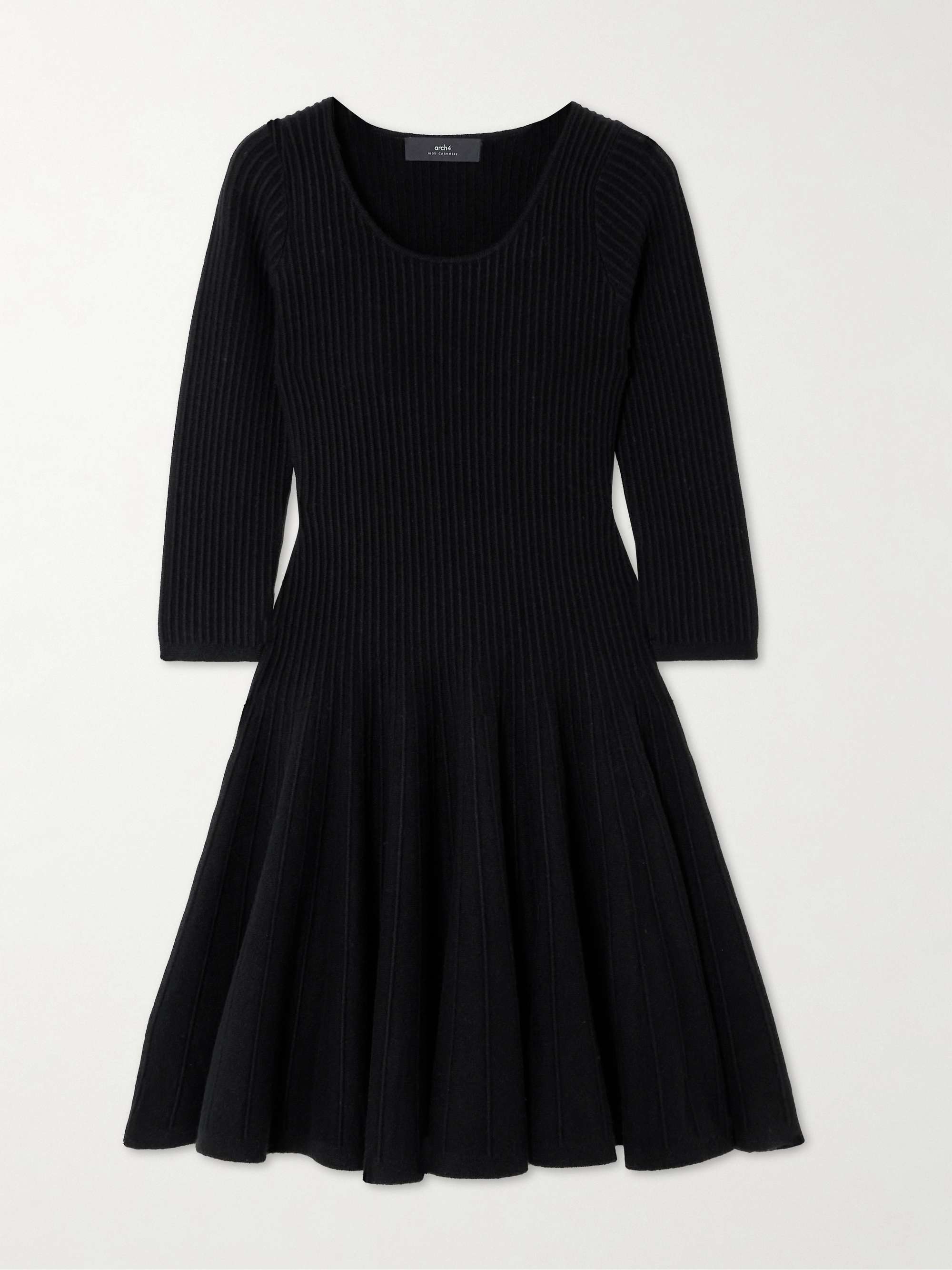 Bronte ribbed cashmere dress hero visual