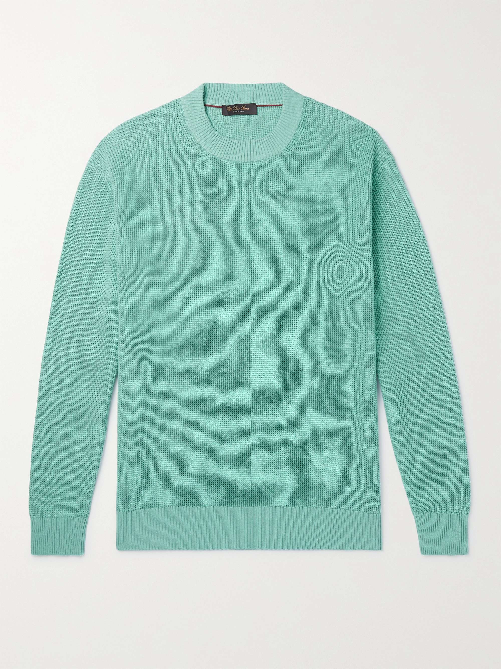 Prescott Silk and Linen-Blend Sweater hero visual