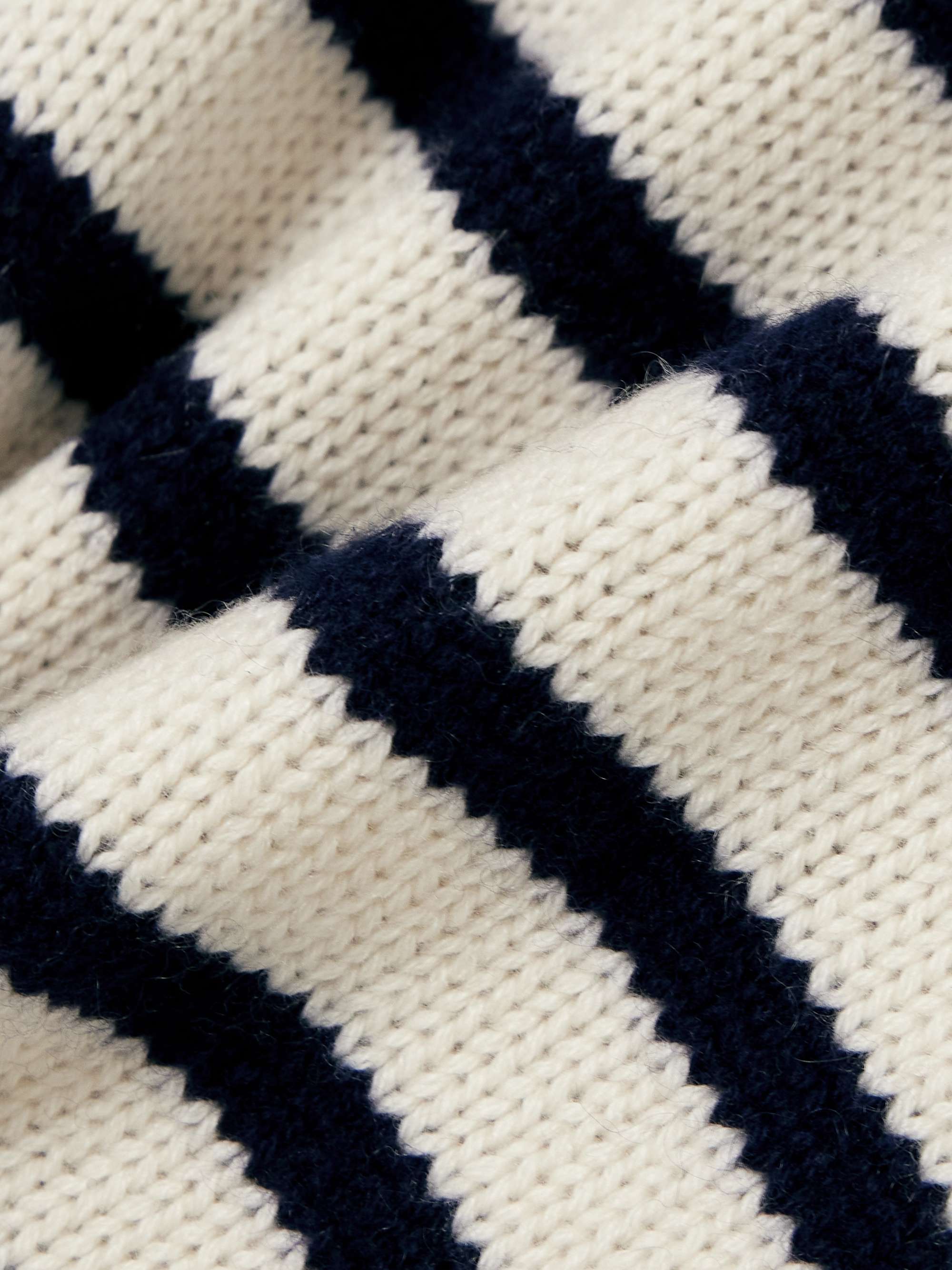 Karolin striped cashmere hoodie view