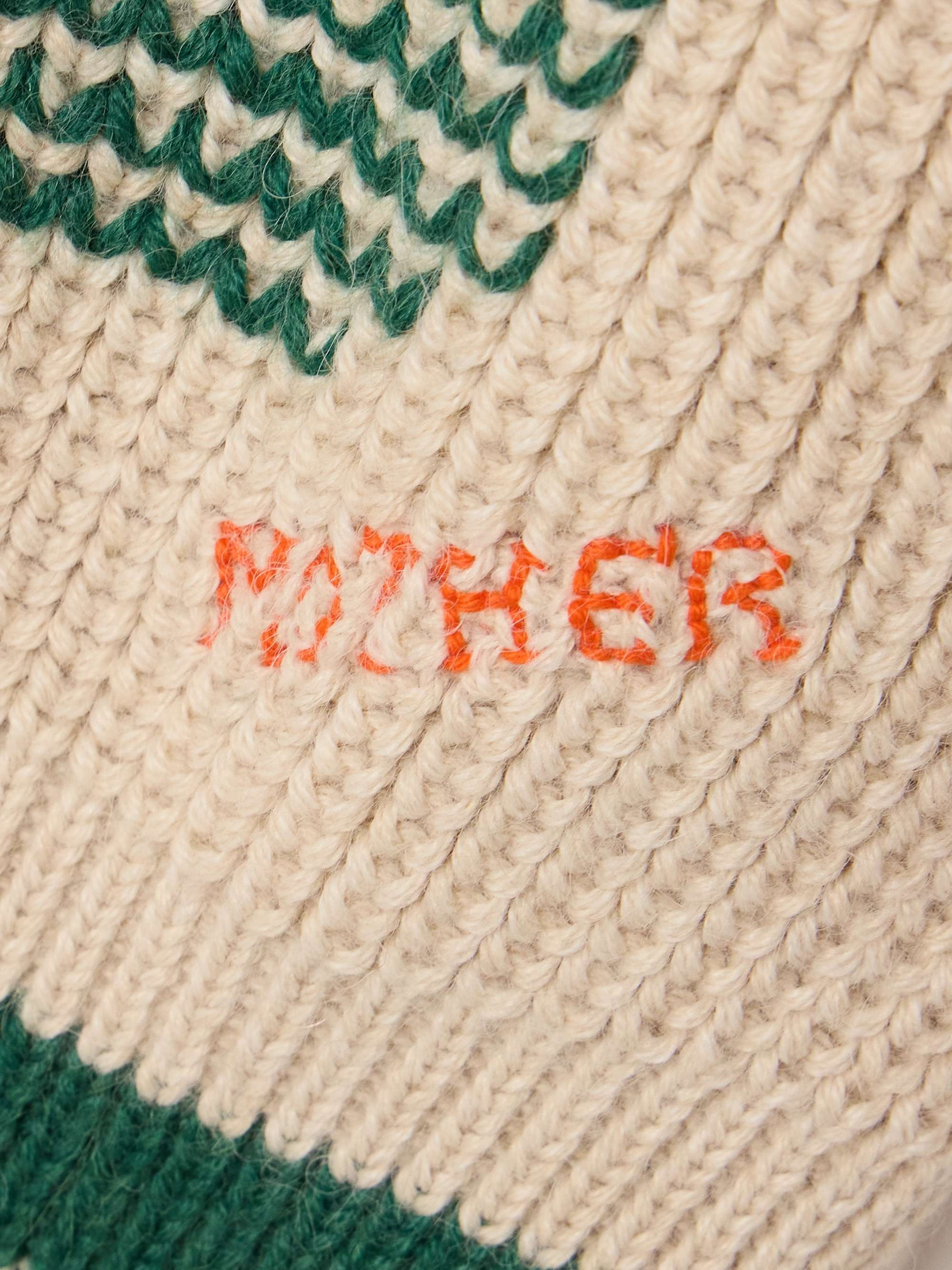 The Fisherman Concert embroidered alpaca-blend sweater view
