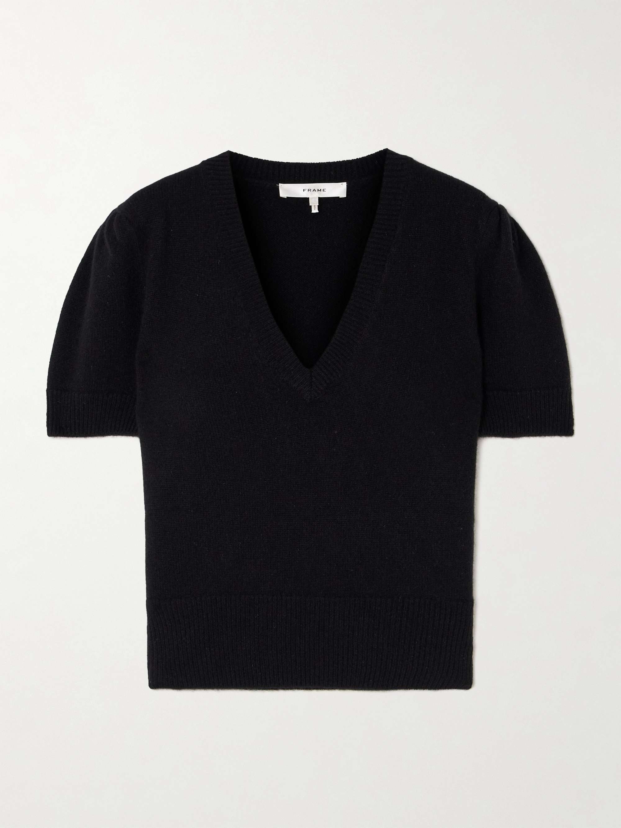 Gathered recycled-cashmere sweater hero visual