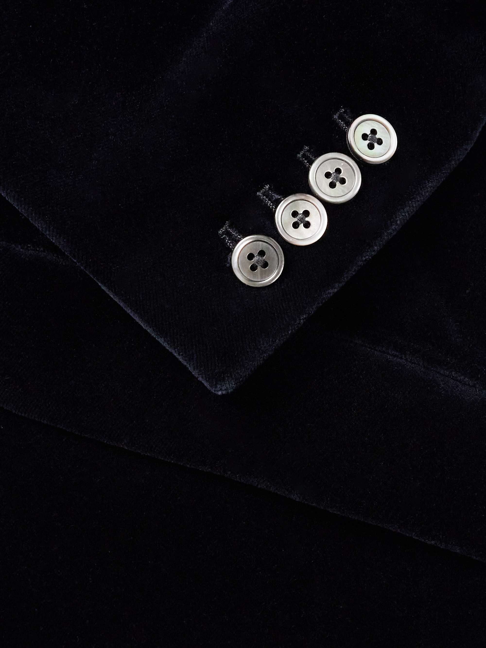 Newport Cotton-Velvet Tuxedo Jacket view