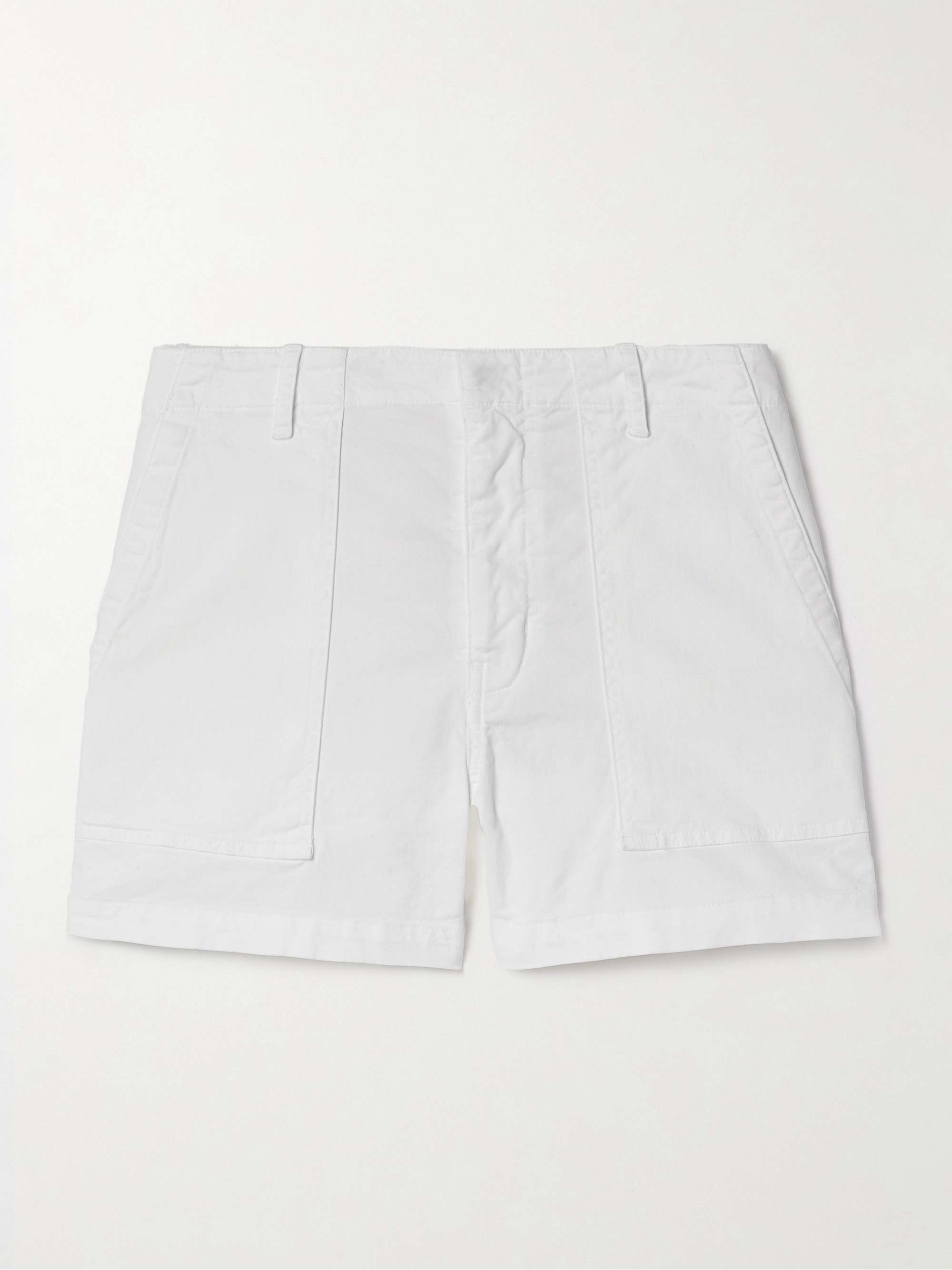 Utility cotton-blend shorts hero visual