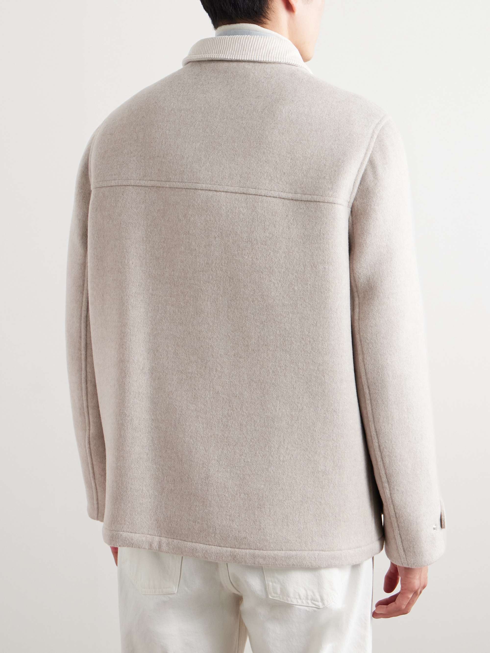 Cotton-Blend Car Coat view