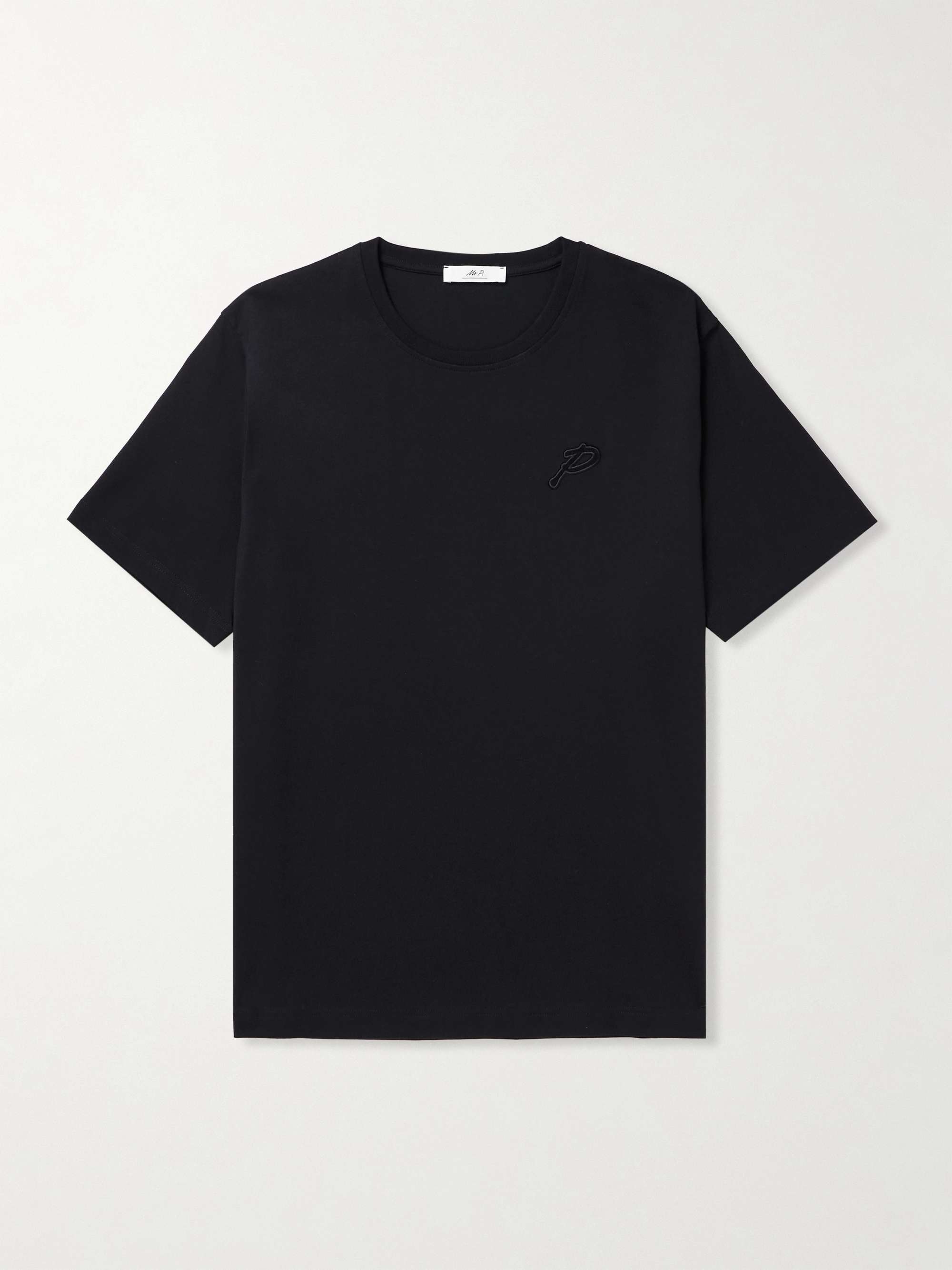 Collegiate Logo-Appliquéd Cotton-Jersey T-Shirt hero visual