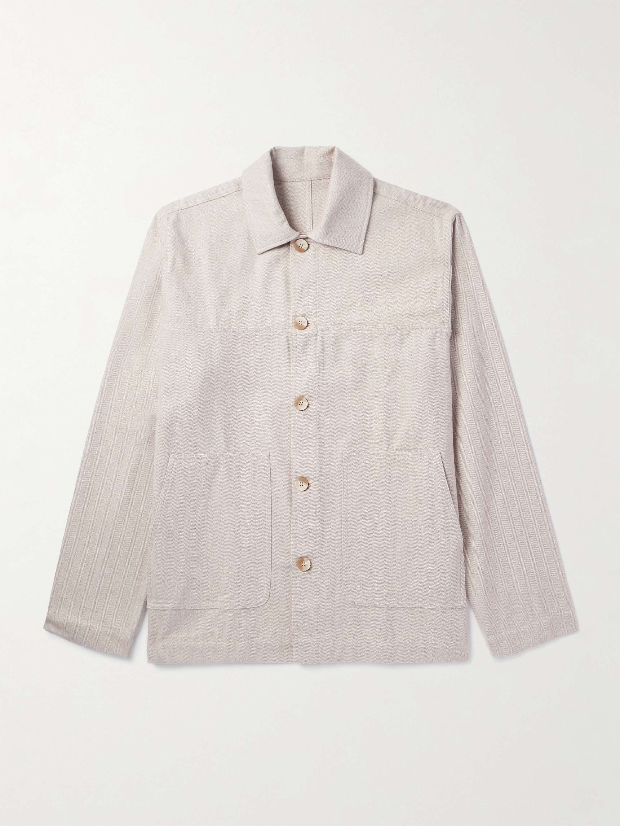 Belford Cotton and Cashmere-Blend Jacket hero visual