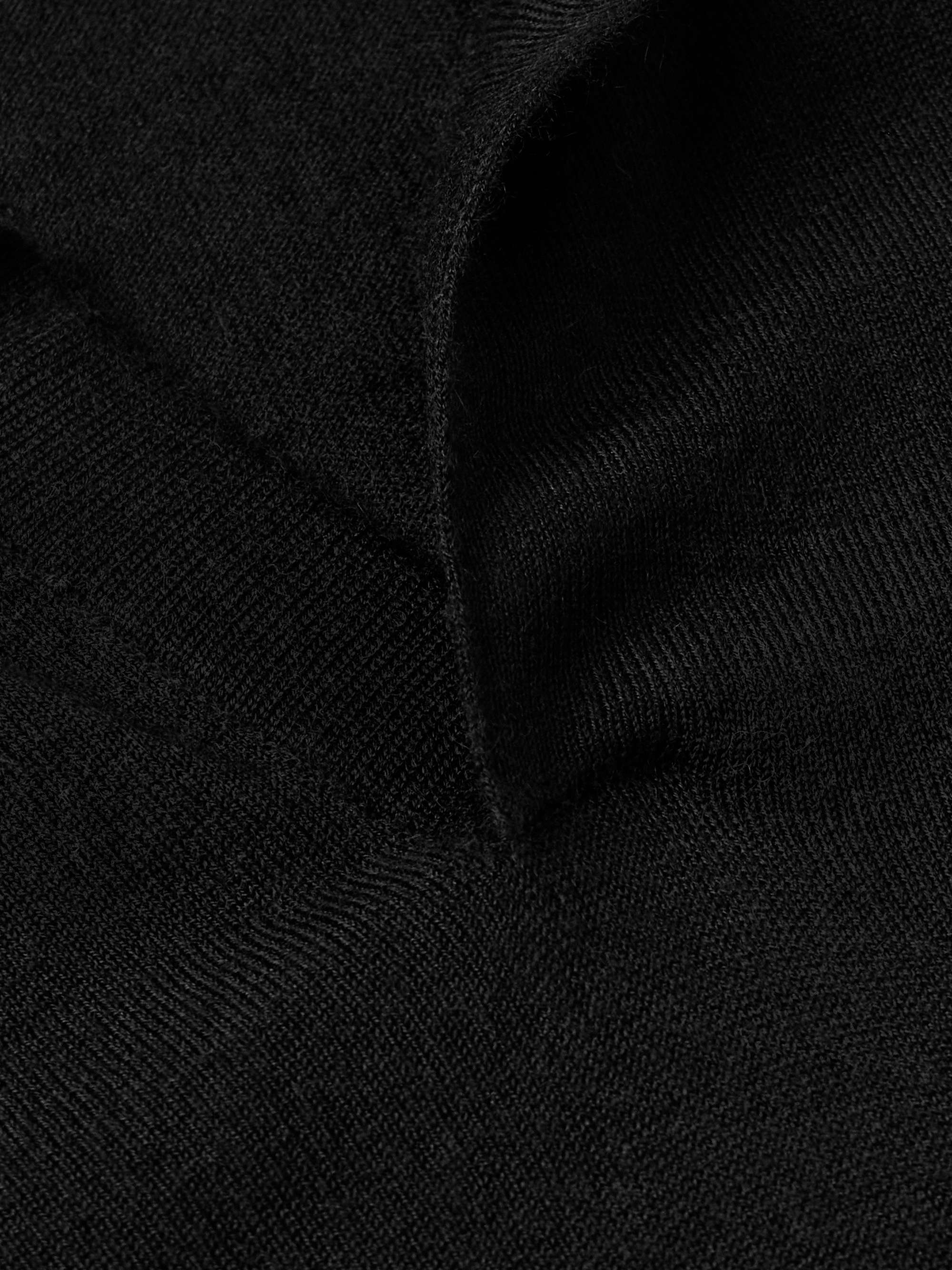 Capell Slim-Fit Cashmere and Silk-Blend Polo Shirt view