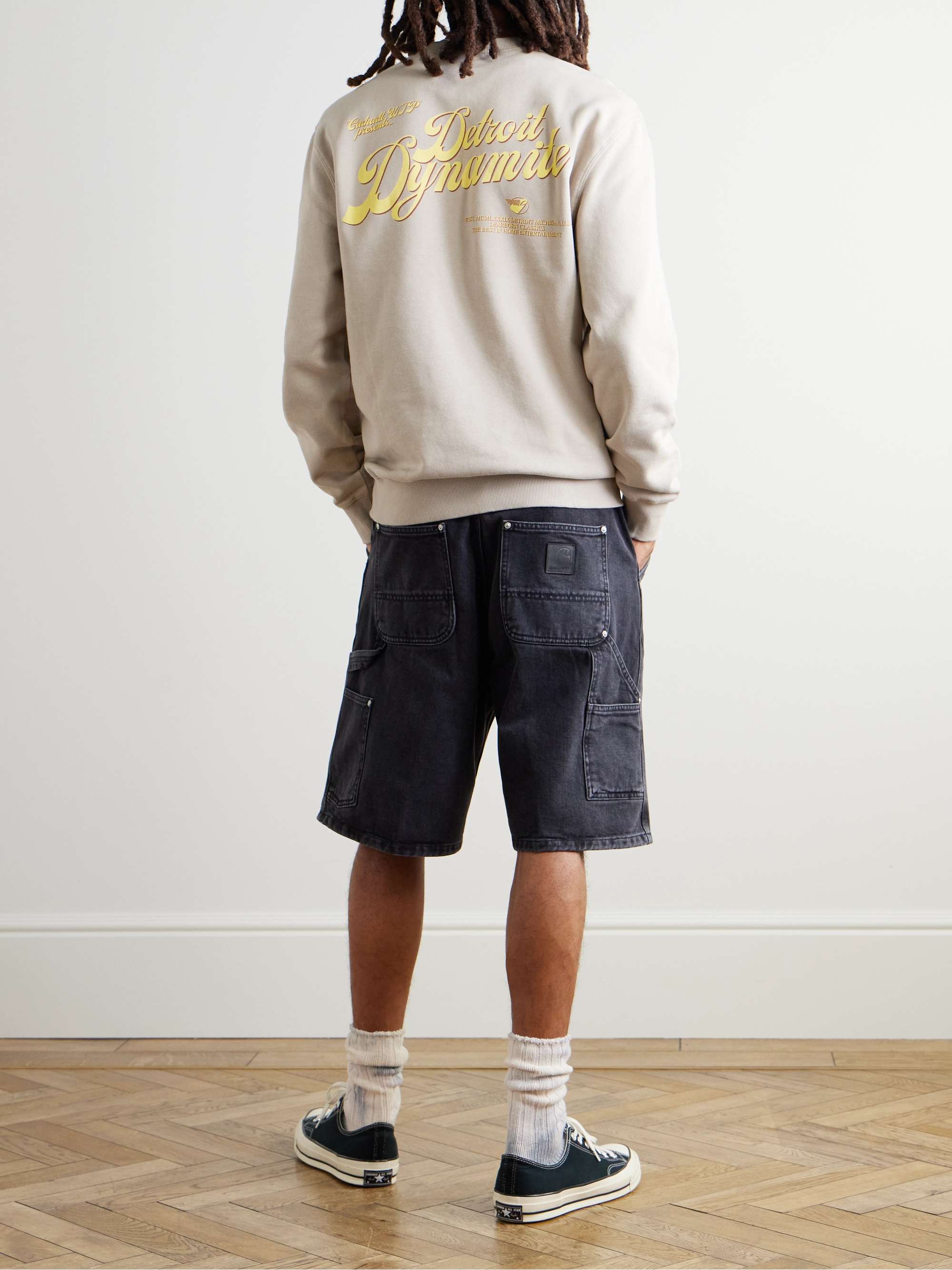 Greatest Flicks Logo-Print Cotton-Jersey Sweatshirt view