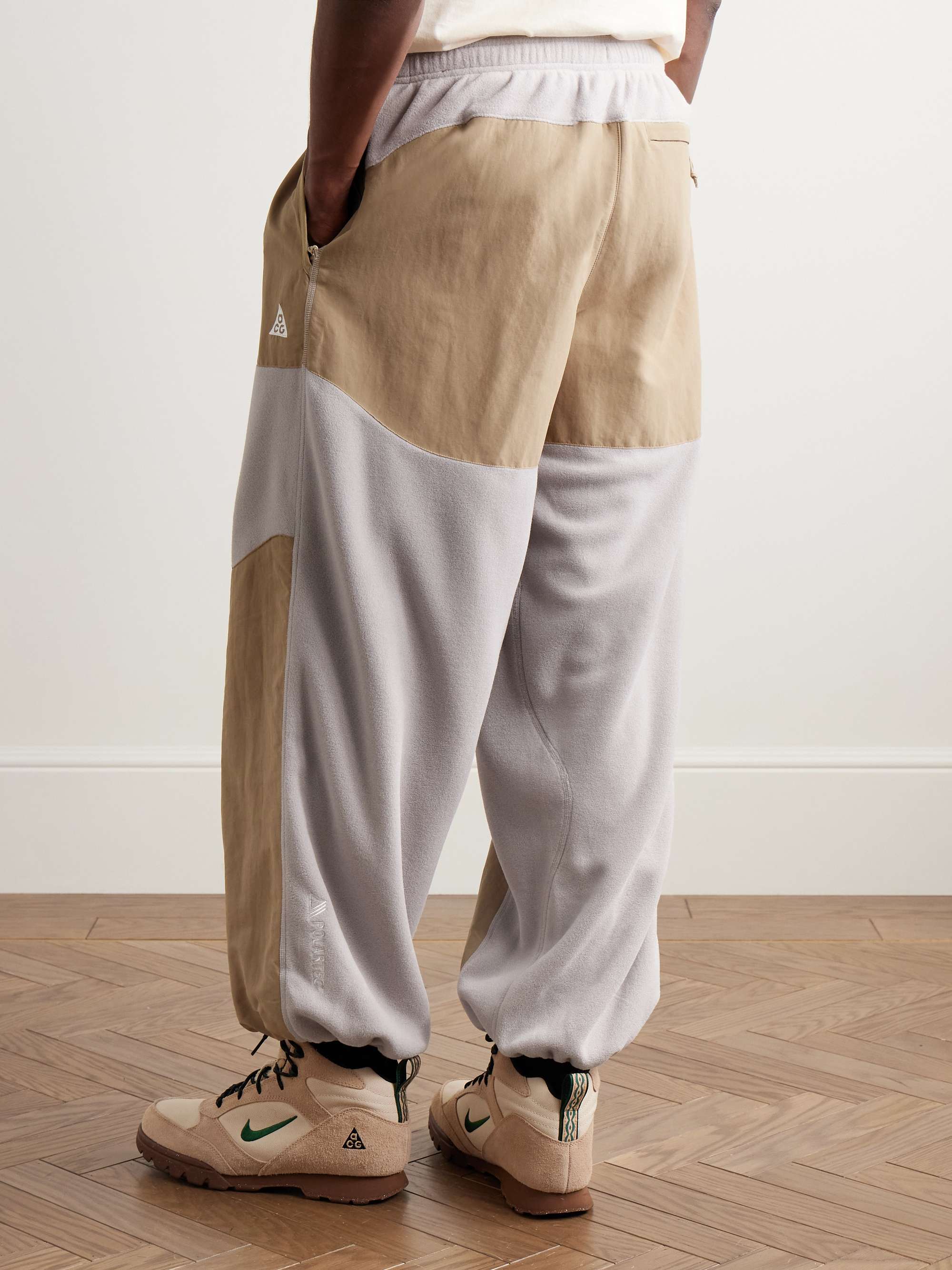 ACG Wolf Tree Tapered Panelled Polartec® Fleece and Nylon Sweatpants view